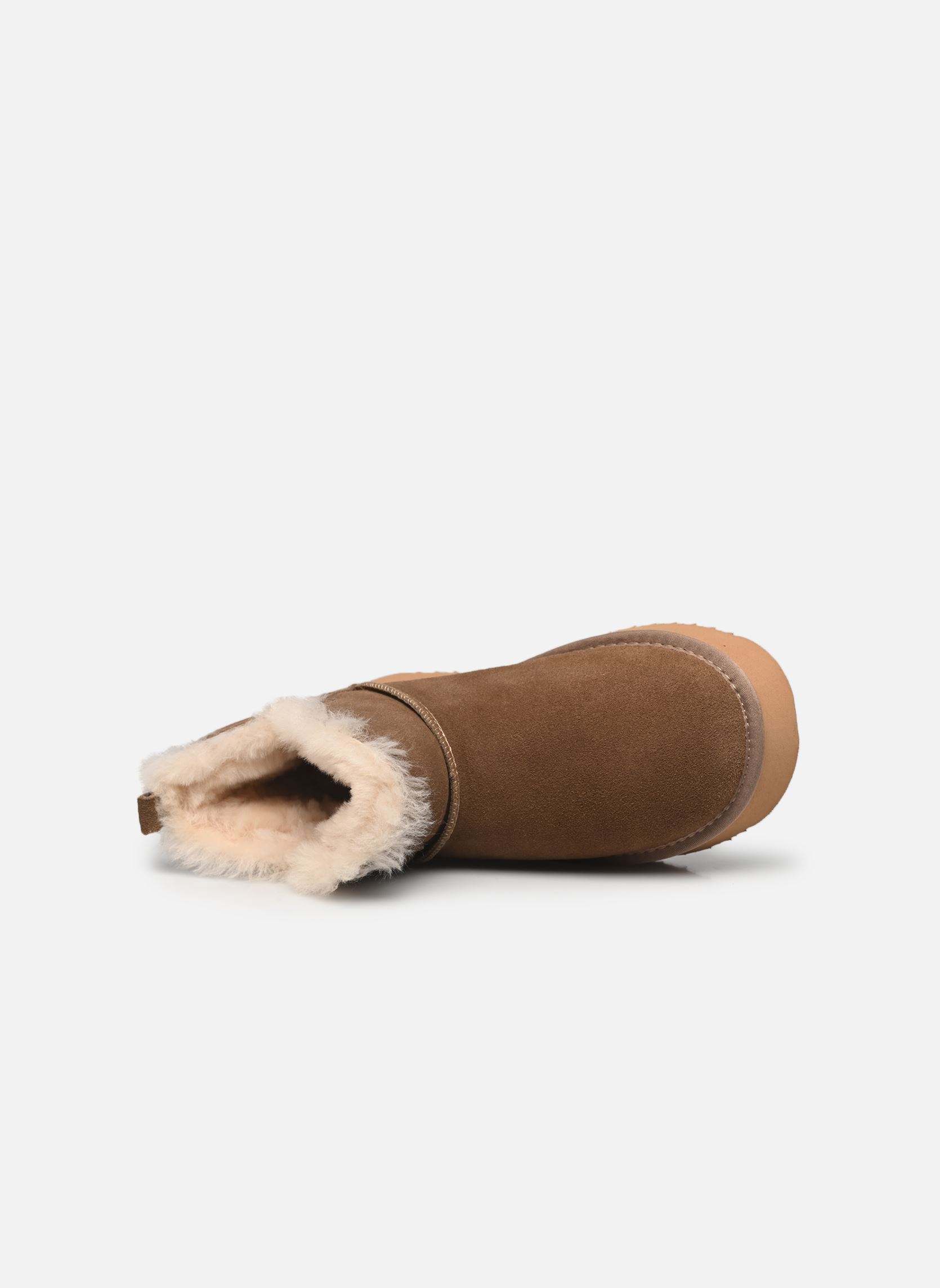 Bottines fourrées 1509601 femme beige Mustang shoes Bottines fourrées 1509601 femme beige Taupe