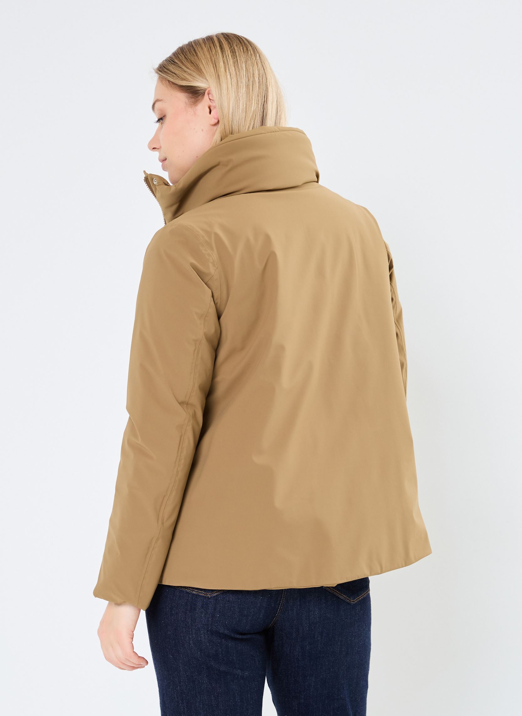Chaquetas impermeables Marlette City Warn mujer marrón K-Way Chaquetas impermeables Marlette City Warn mujer marrón BROWN CORDA