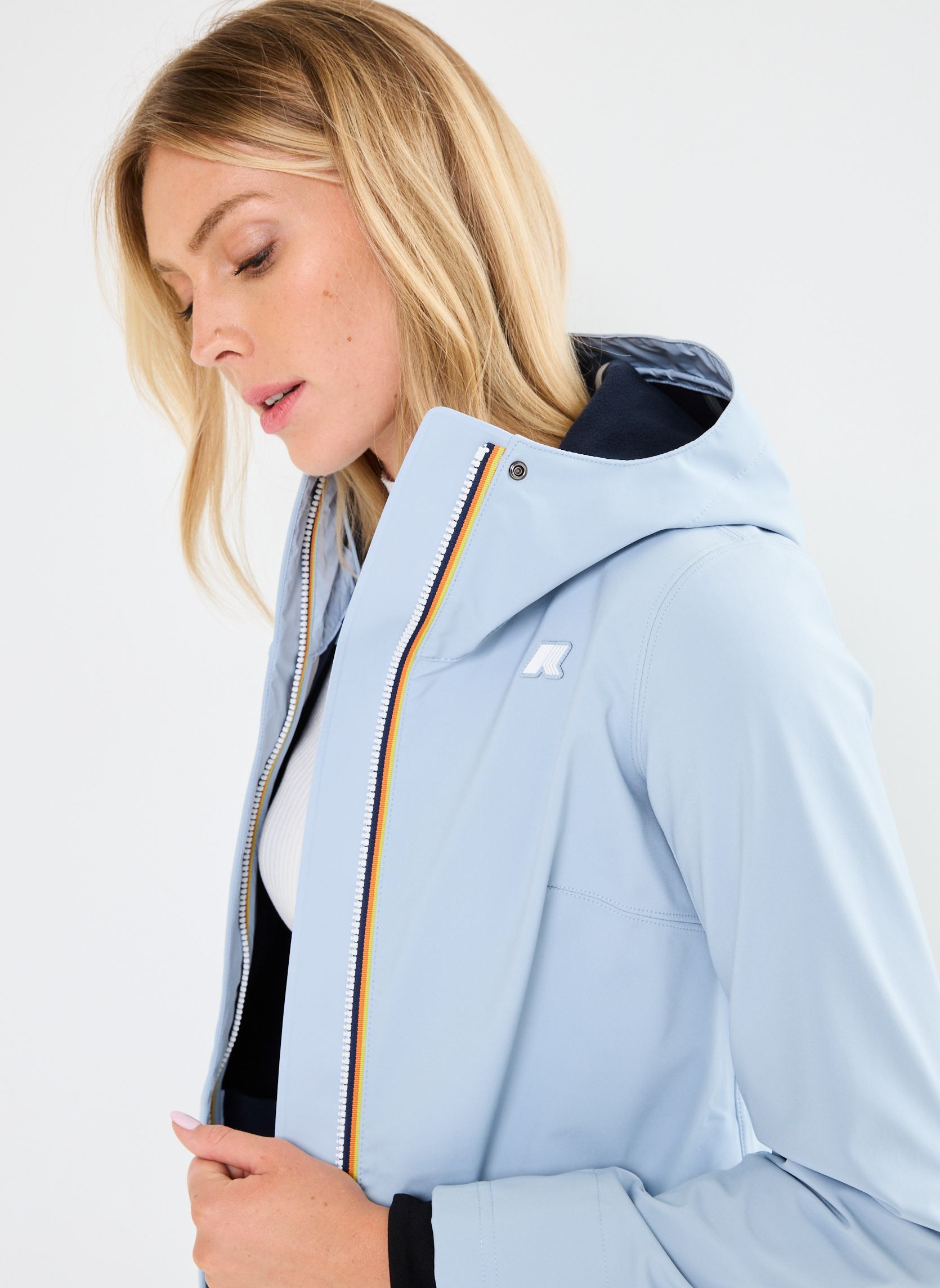 Veste imperméable Unisexe Le Vrai 4.0 Claude Warm Bleu Deep| Officiel