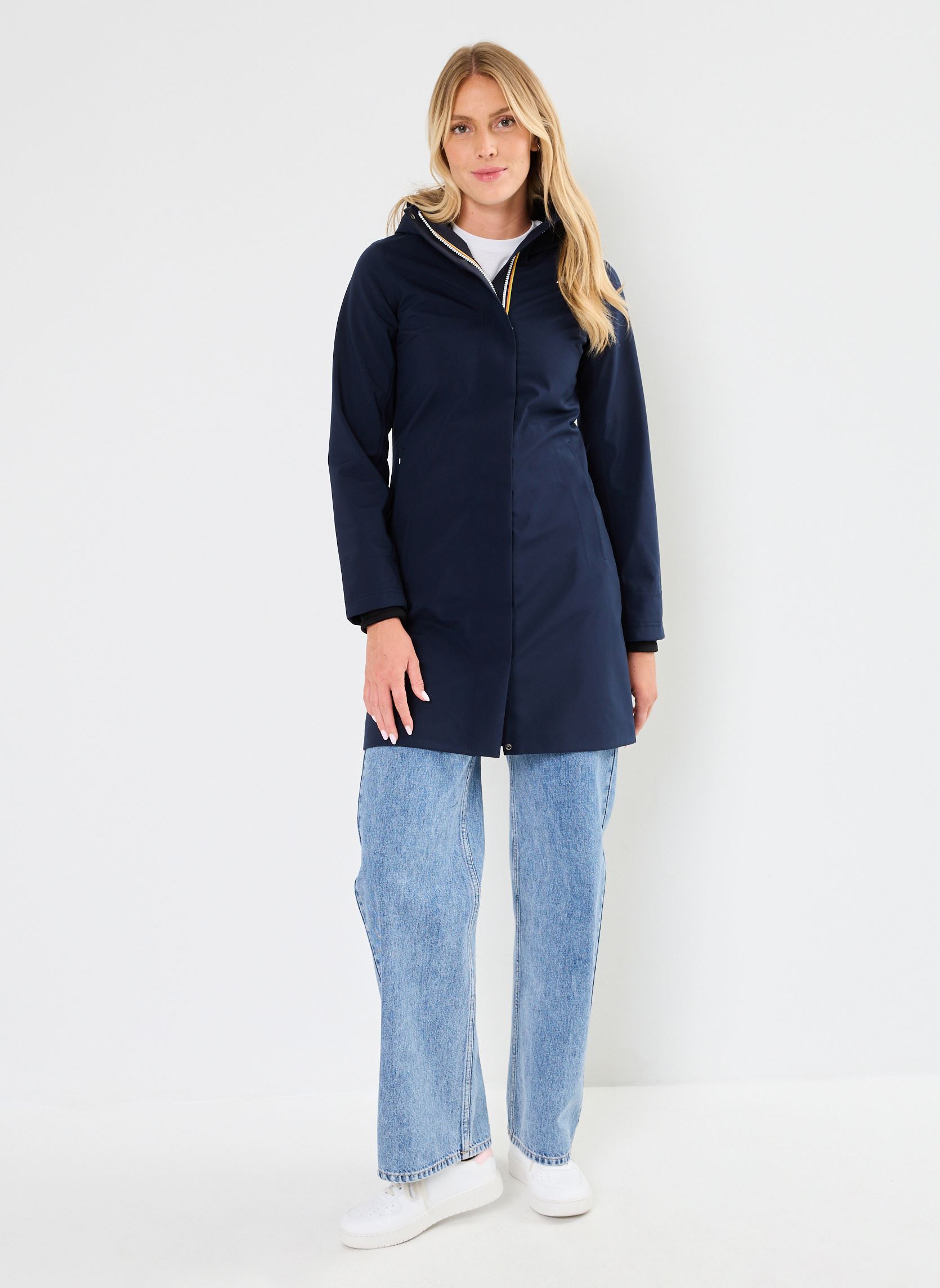 Vestes imperméable Stephy Bonded V femme bleu K-Way Vestes imperméable Stephy Bonded V femme bleu BLUE DEPHT