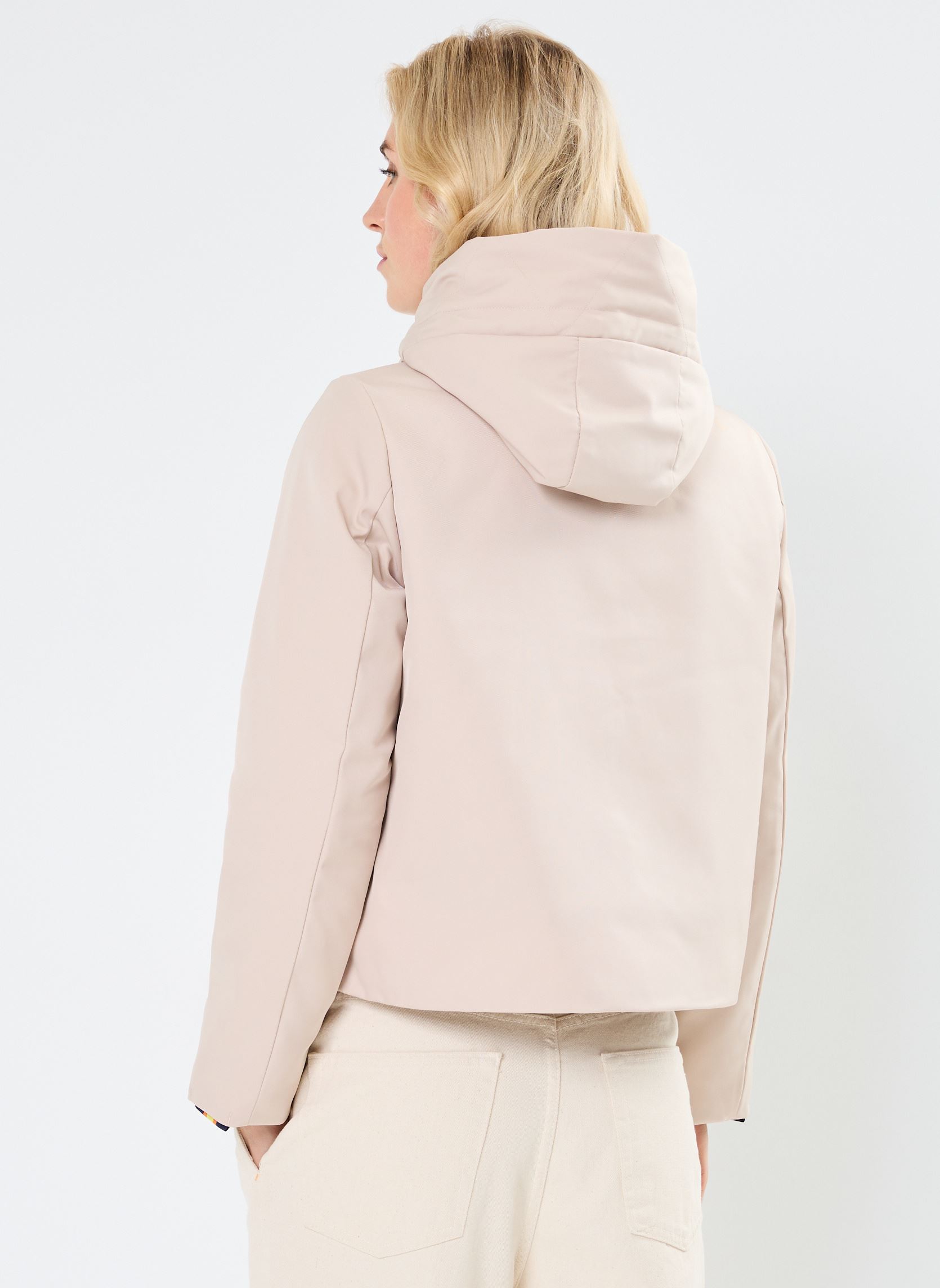 Vestes imperméable Olga Will Eco Fur femme beige K-Way Vestes imperméable Olga Will Eco Fur femme beige PINK TINT-NATURAL