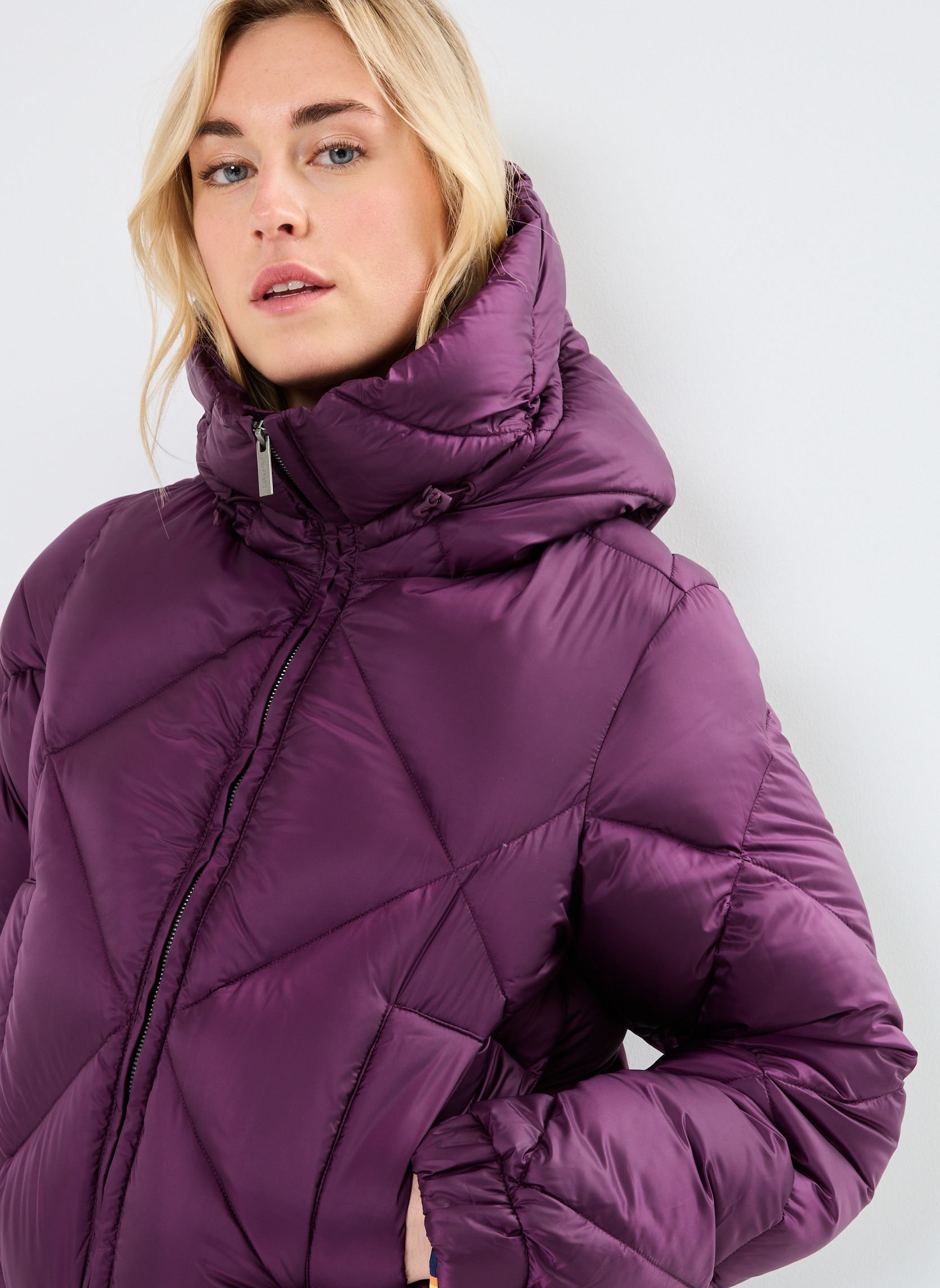 Giacche Ninev Super lIght Thermo Heavy donna viola K-Way Giacche Ninev Super lIght Thermo Heavy donna viola VIOLET PK PURPLE