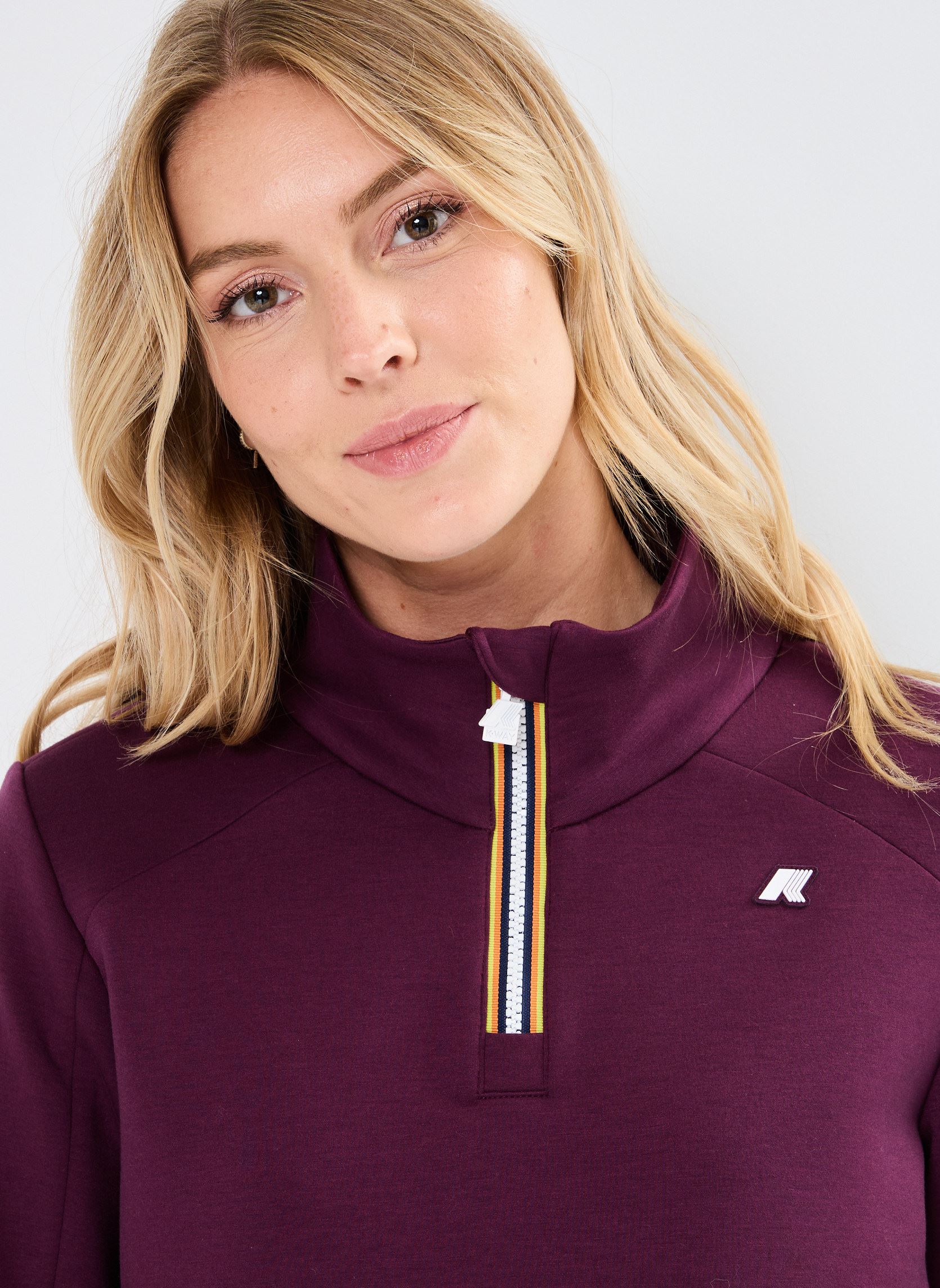 Pullover Louen Light Spacer damen violett K-Way Pullover Louen Light Spacer damen violett VIOLET DK PURPLE