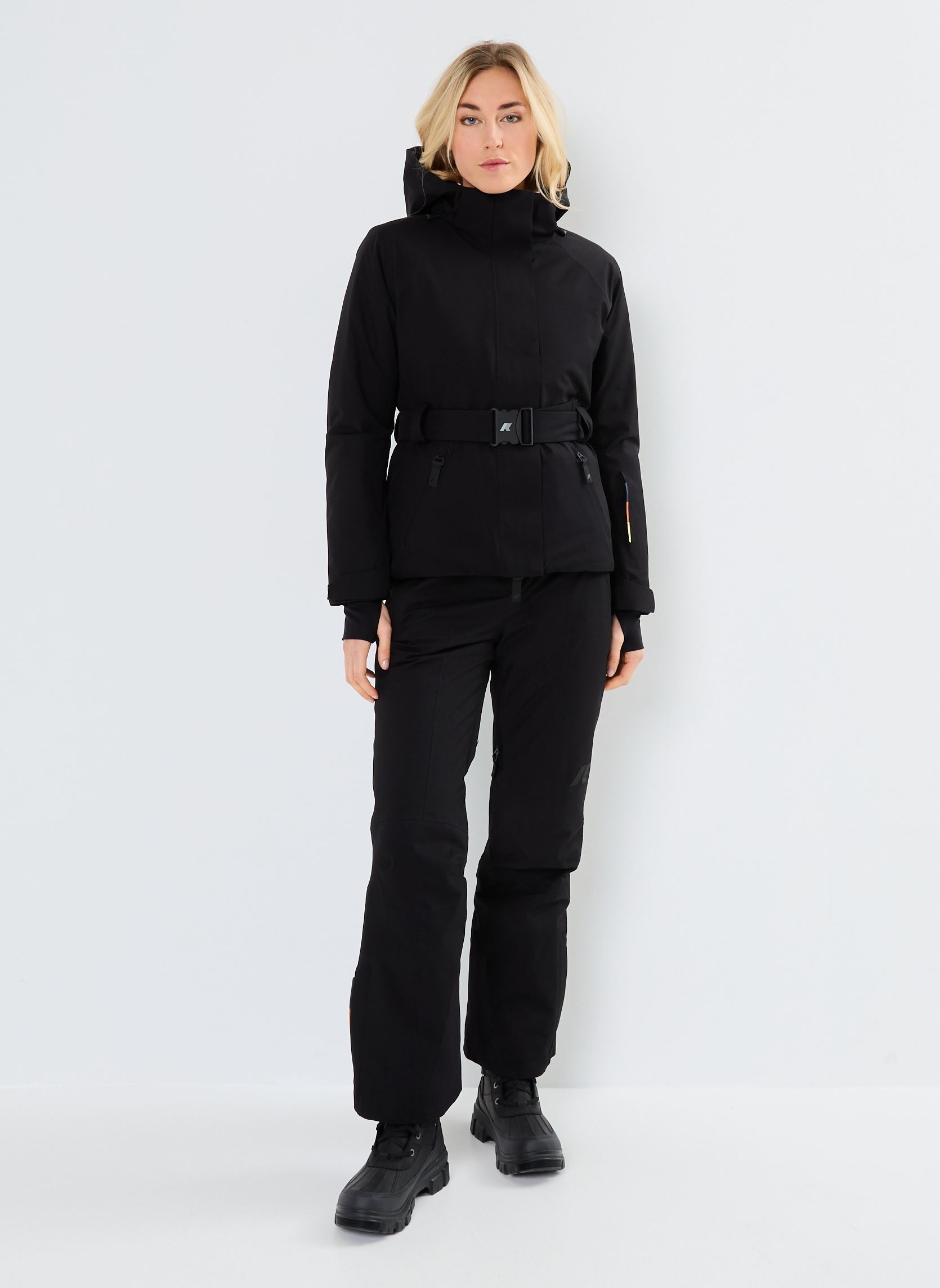 Giacche Chevril MicroTwill 2L - Ski donna nero K-Way Giacche Chevril MicroTwill 2L - Ski donna nero BLACK PURE