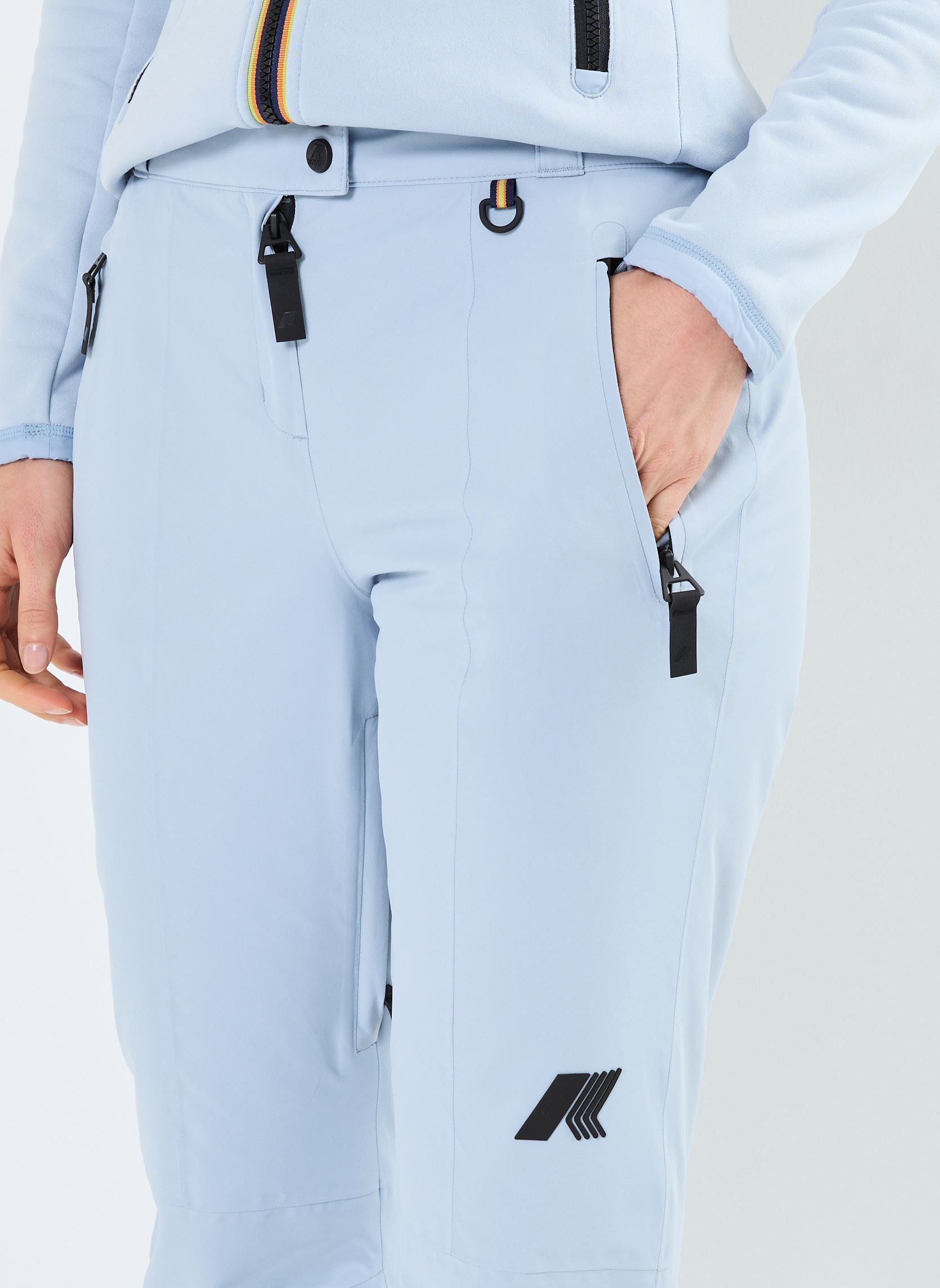 Weite Hosen Bonneval MicroTwill 2L - Ski damen blau K-Way Weite Hosen Bonneval MicroTwill 2L - Ski damen blau BLUE AVION