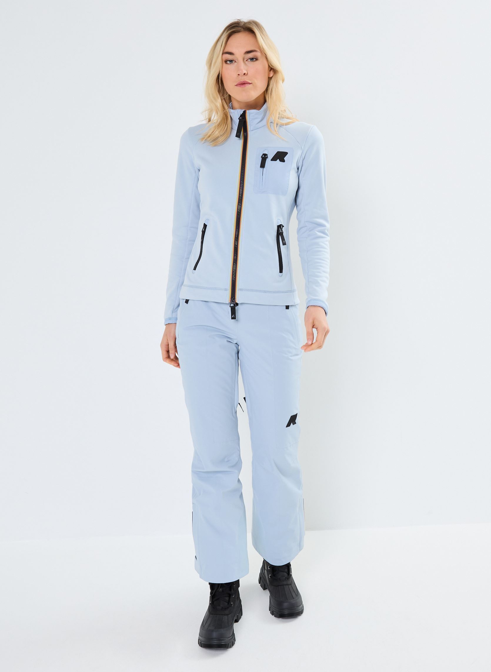 Vestes polaires Marnaz - Ski femme bleu K-Way Vestes polaires Marnaz - Ski femme bleu BLUE AVION