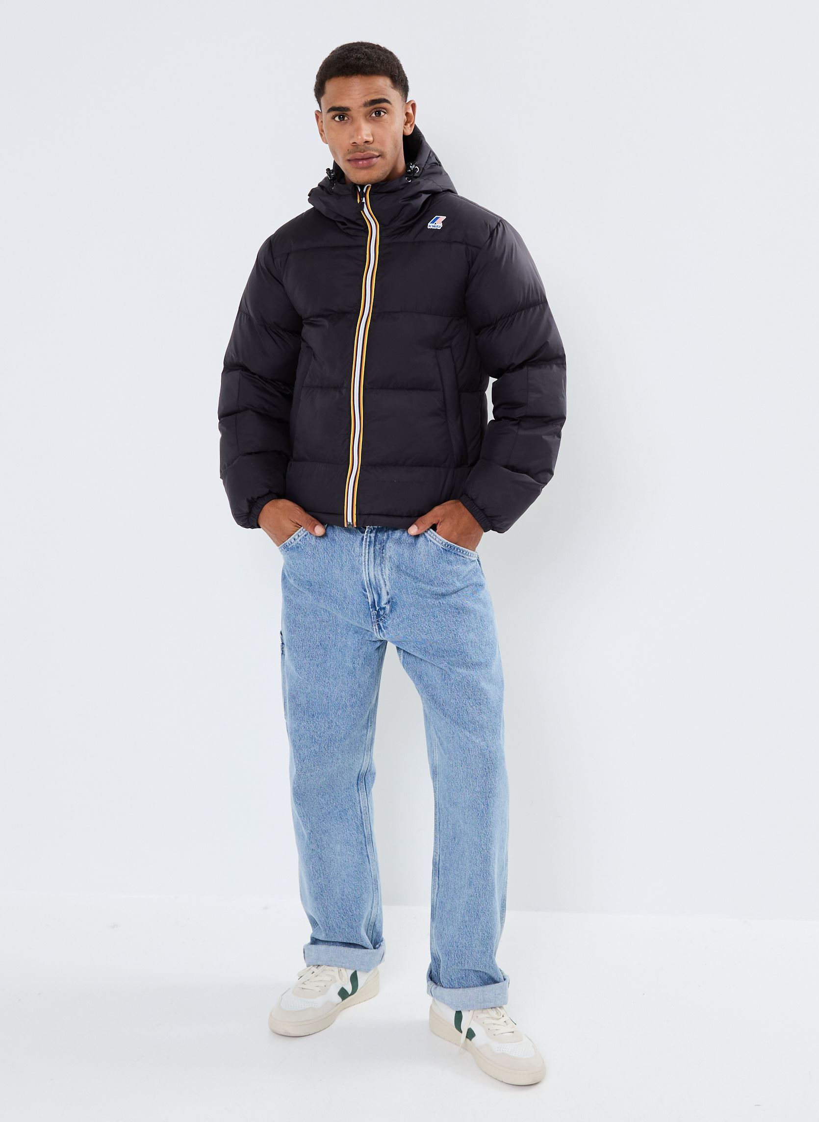Doudounes Le Vrai 3.0 Claude Heavy Warm homme noir K-Way Doudounes Le Vrai 3.0 Claude Heavy Warm homme noir Black Pure