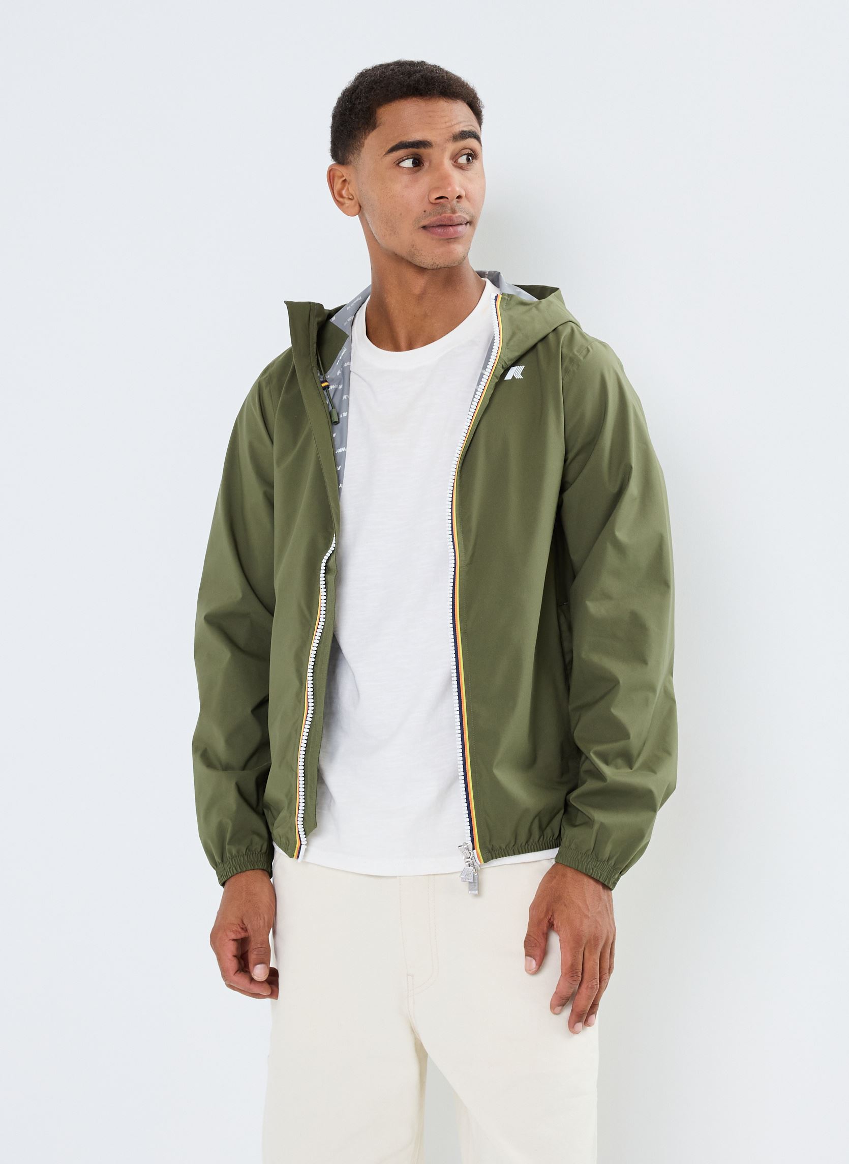 Veste K Way Veste Jack Stretch Dot Homme Cypress US - vue 2