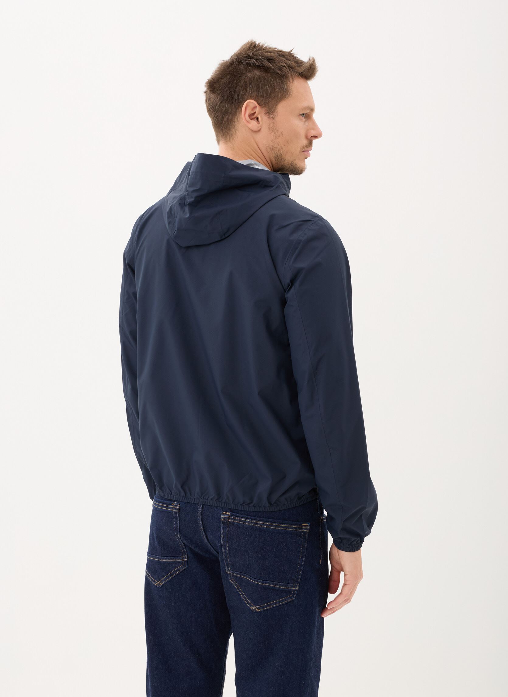 Wasserdichte Jacken Jack Stretch Dot herren blau K-Way Wasserdichte Jacken Jack Stretch Dot herren blau DEPHT BLUE