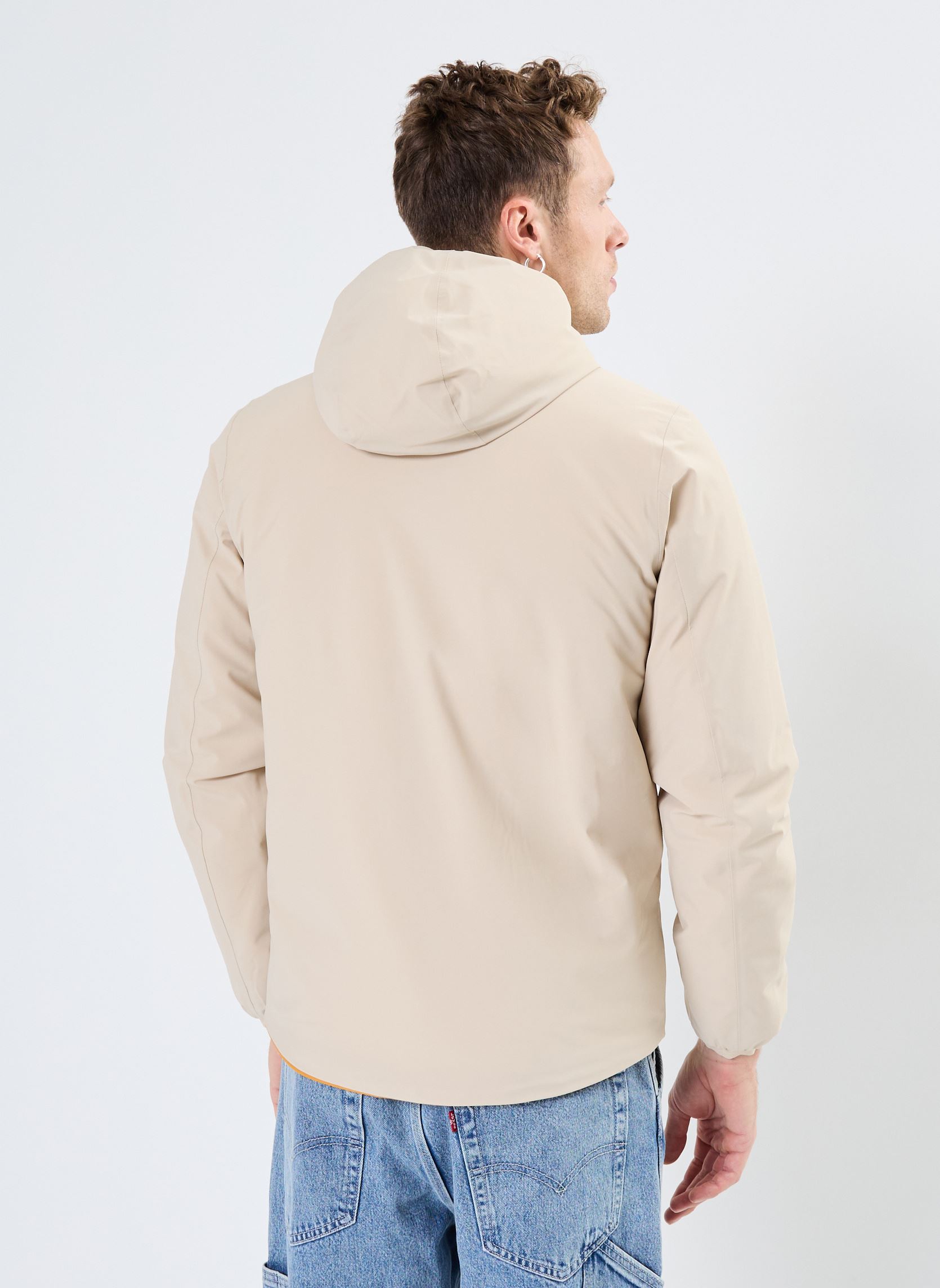 Wasserdichte Jacken Jack Warm Double - Reversible herren mehrfarbig K-Way Wasserdichte Jacken Jack Warm Double - Reversible herren mehrfarbig BEIGE G -YELLOW I