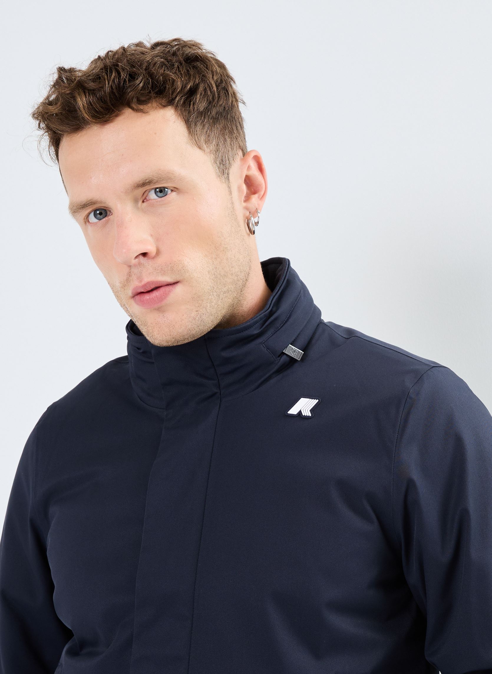 Bomberjacken Amaury twill Marmotta herren blau K-Way Bomberjacken Amaury twill Marmotta herren blau BLUE D - BLUE A