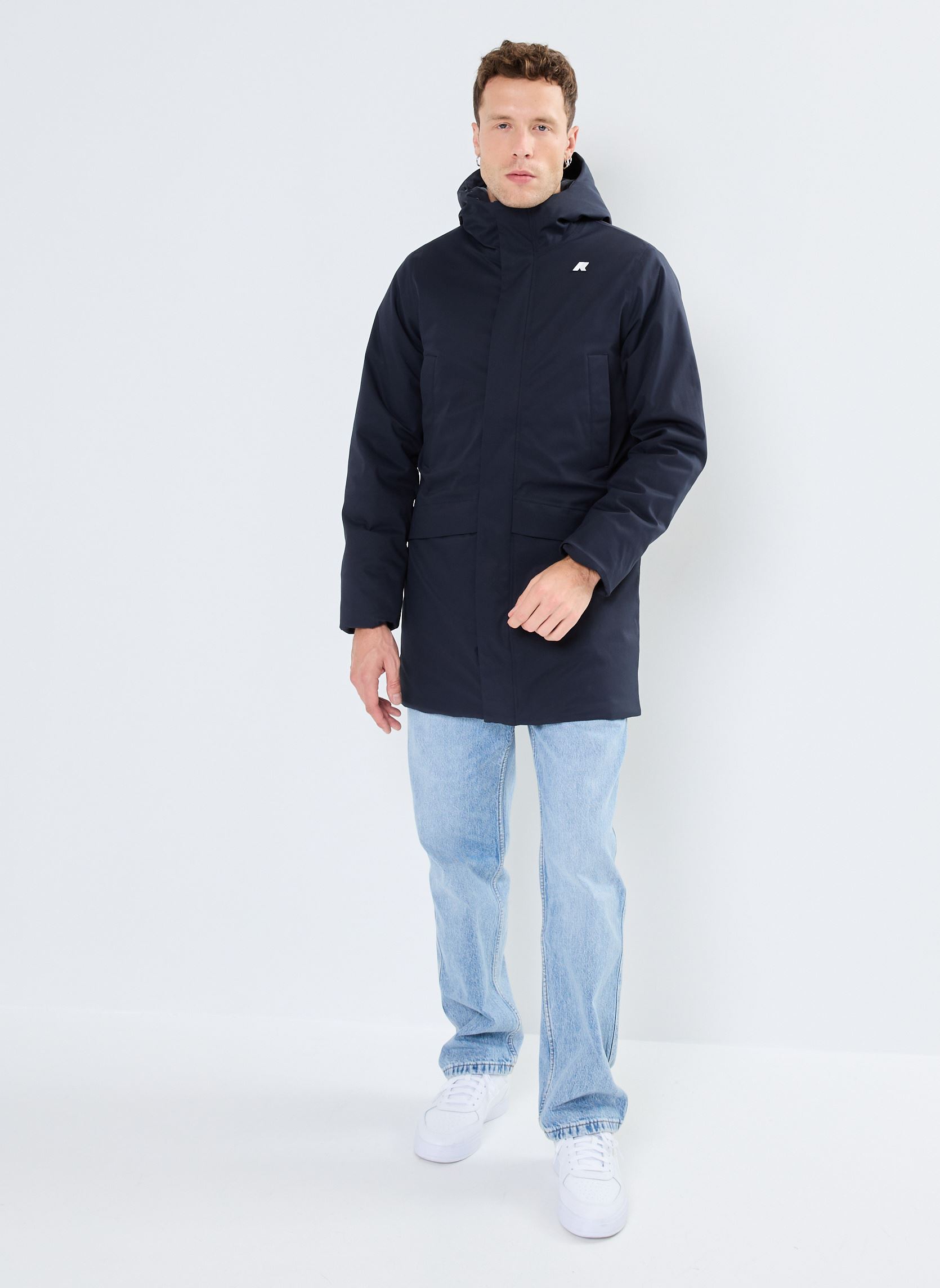 Chaquetas impermeables Jarno Twill Marmotta hombre azul K-Way Chaquetas impermeables Jarno Twill Marmotta hombre azul BLUE D - BLUE A