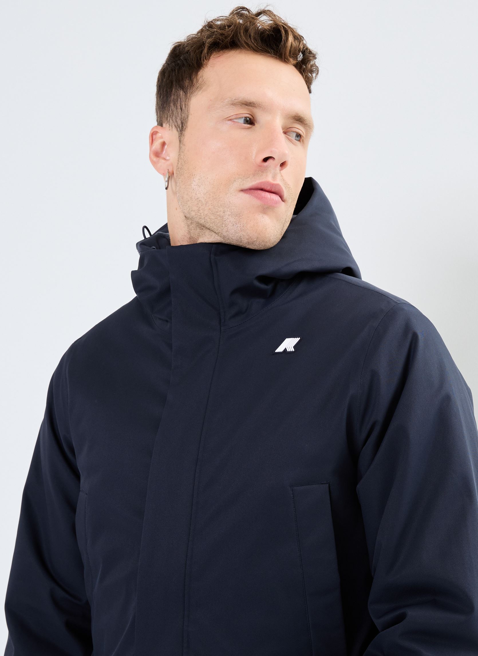Chaquetas impermeables Jarno Twill Marmotta hombre azul K-Way Chaquetas impermeables Jarno Twill Marmotta hombre azul BLUE D - BLUE A