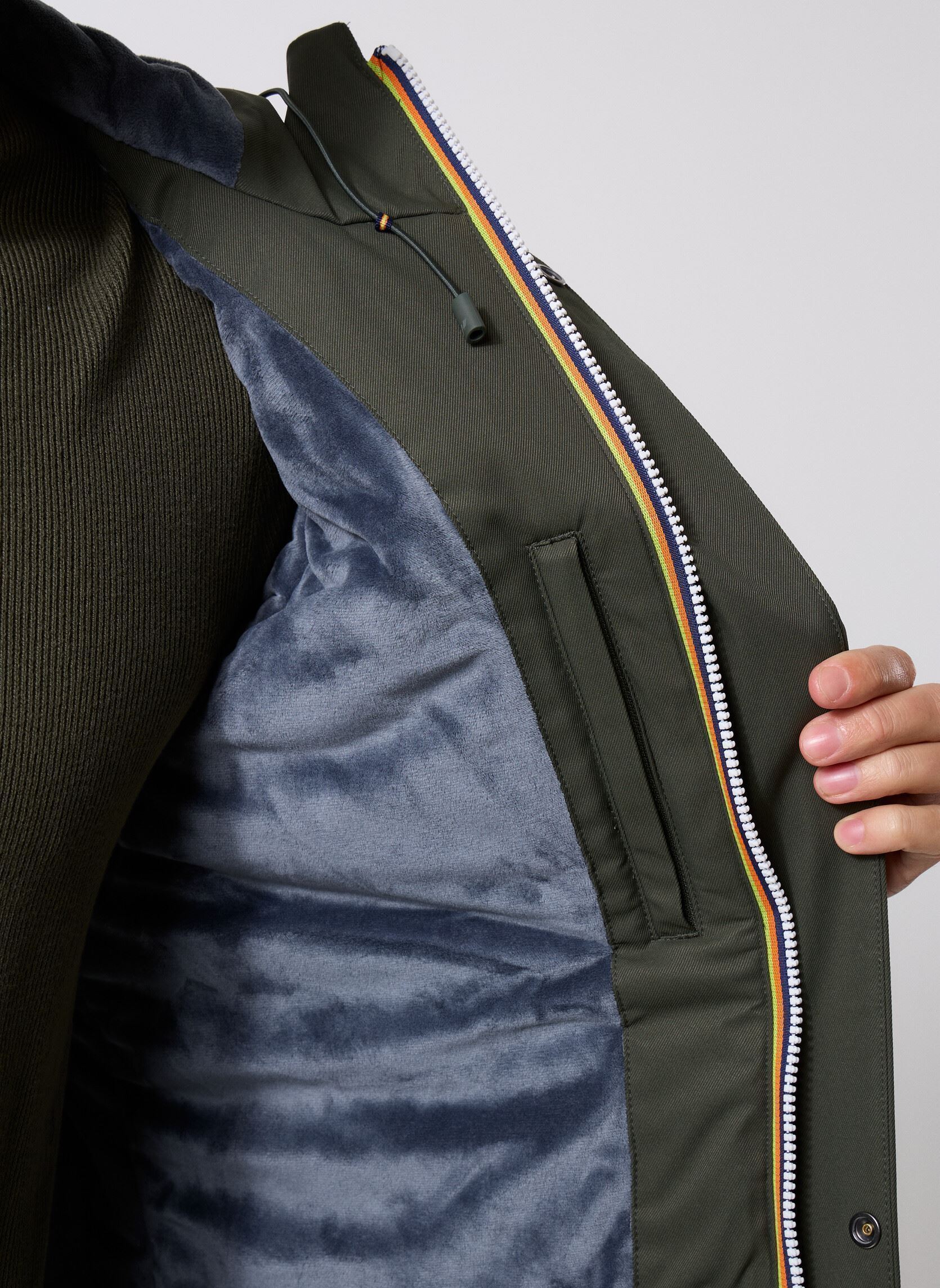 Vestes imperméables Jarno Twill Marmotta homme vert K-Way Vestes imperméables Jarno Twill Marmotta homme vert GREEN B-BLUE A
