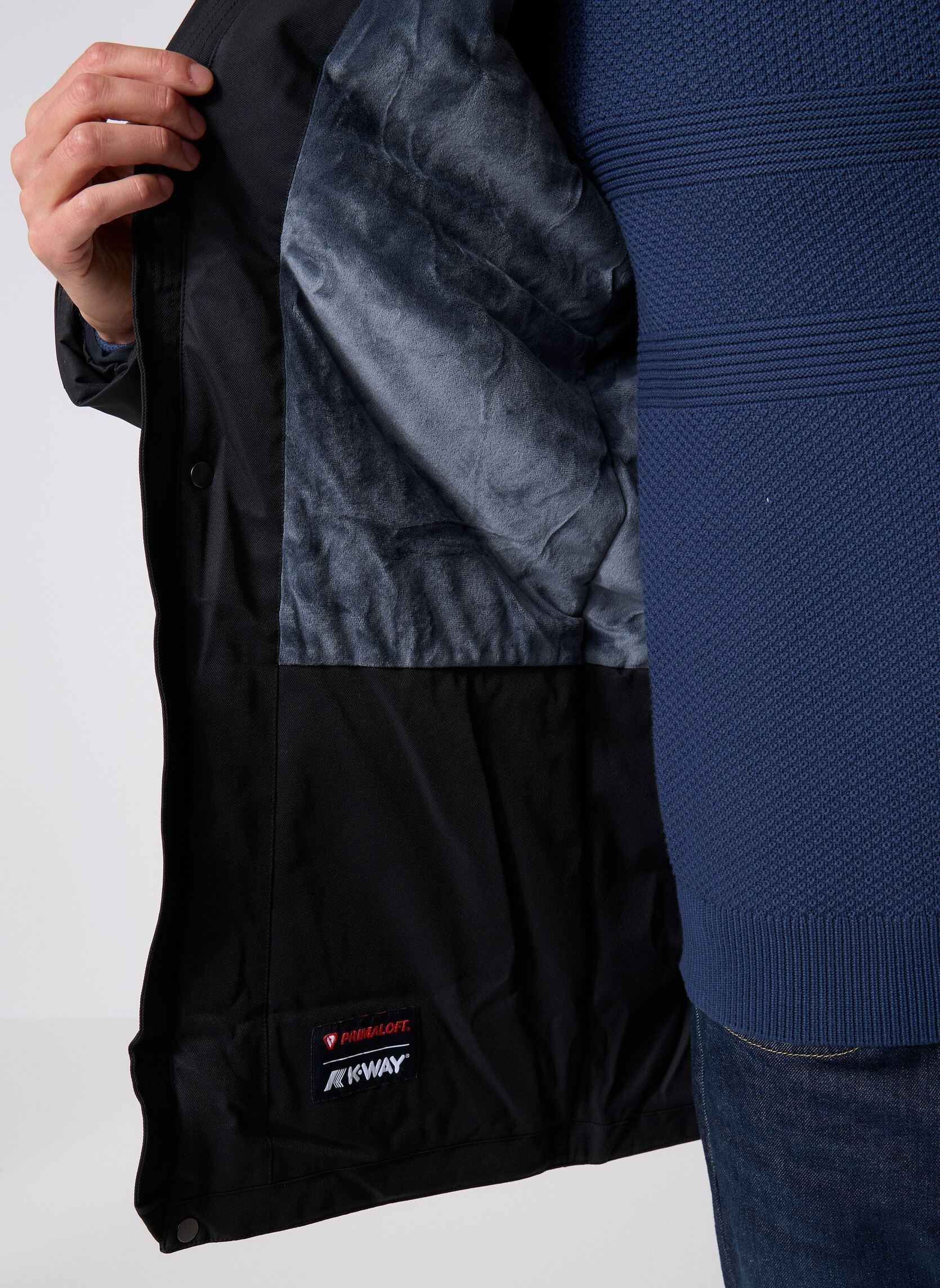 Chaquetas impermeables Jarno Twill Marmotta hombre negro K-Way Chaquetas impermeables Jarno Twill Marmotta hombre negro BLACK P-BLUE A