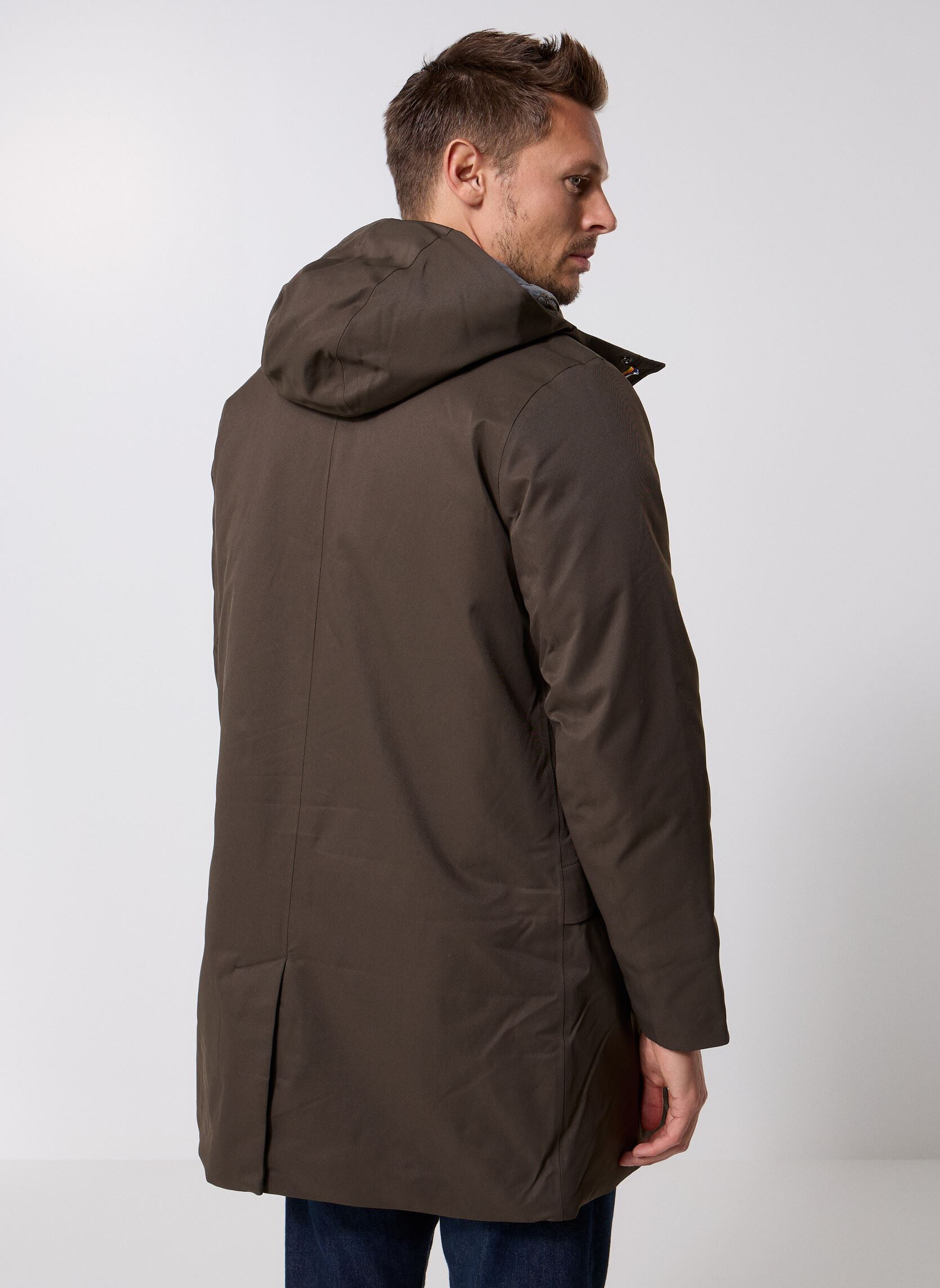 Wasserdichte Jacken Jarno Twill Marmotta herren grün K-Way Wasserdichte Jacken Jarno Twill Marmotta herren grün BLACK OLIVE - BLUE AIRFORCE
