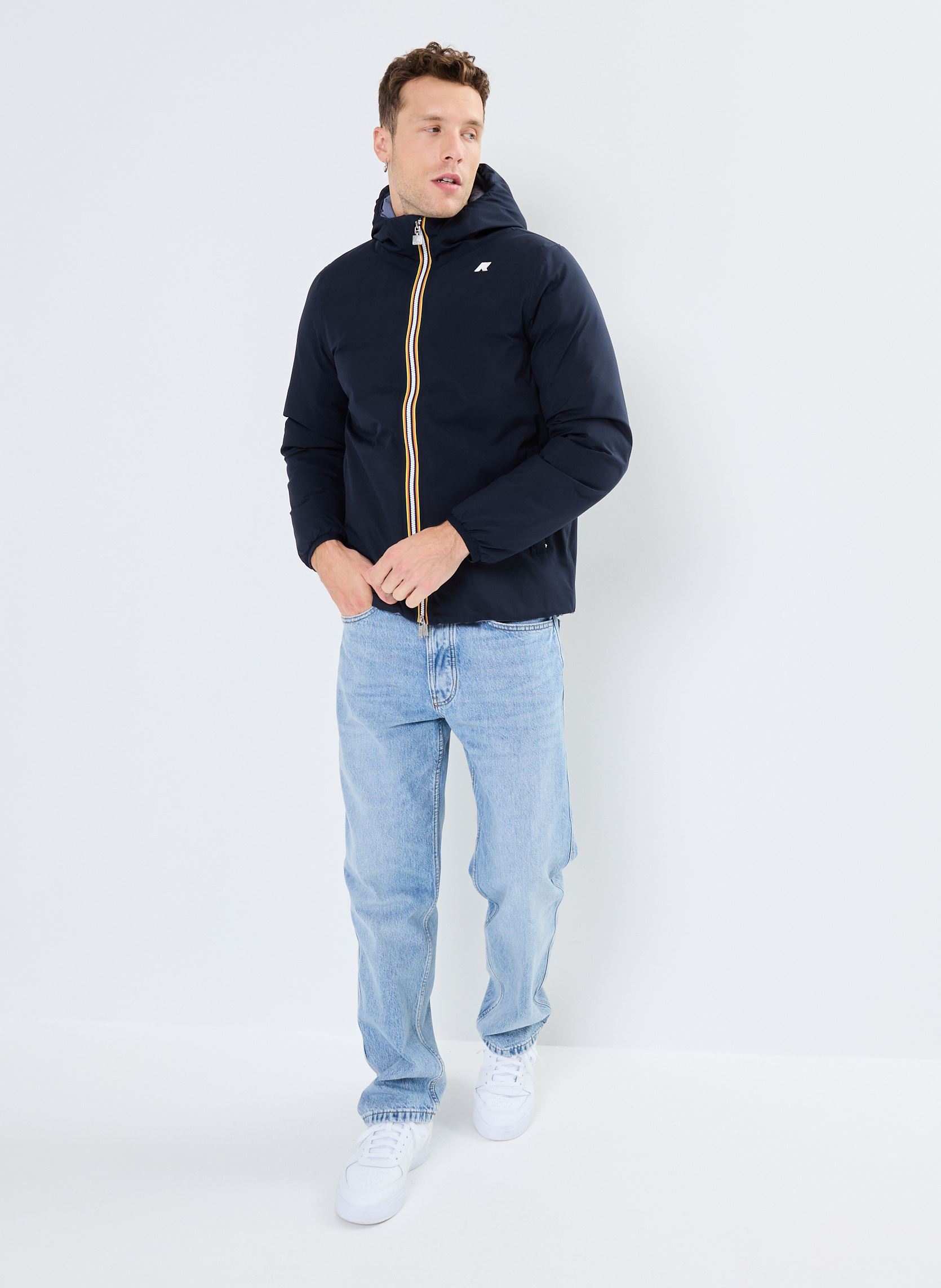 Wasserdichte Jacken Jack St Thermo Double - Reversible herren mehrfarbig K-Way Wasserdichte Jacken Jack St Thermo Double - Reversible herren mehrfarbig BLUE D - GREY BLUE A