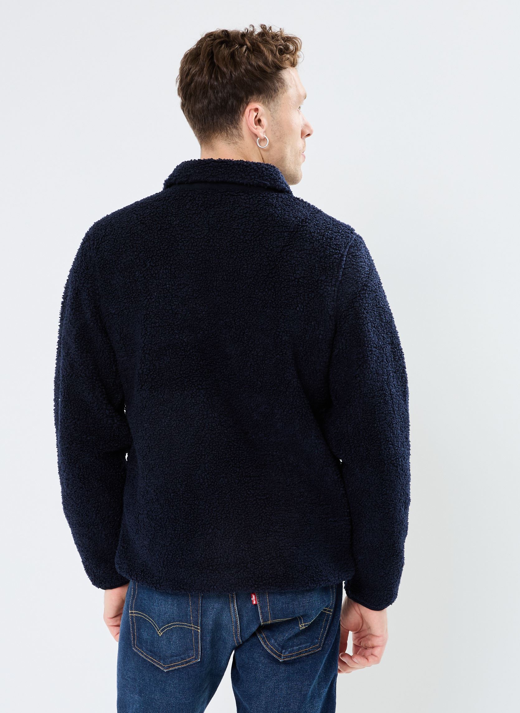 Vestes polaires Cameron Sherpa Polar homme bleu K-Way Vestes polaires Cameron Sherpa Polar homme bleu BLUE DEPHT