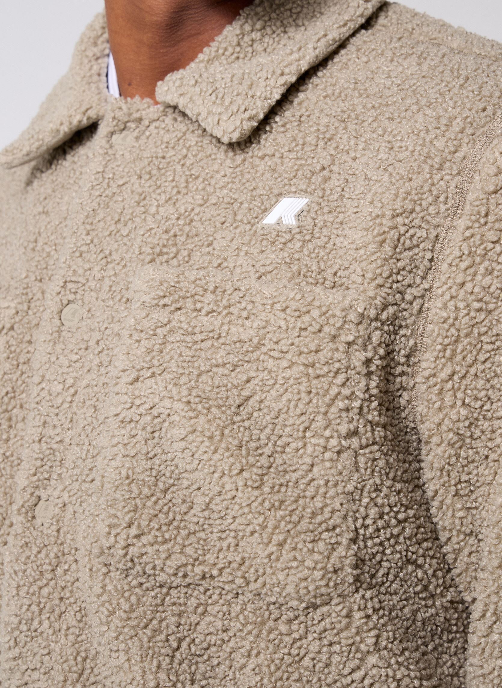 Vestes polaires Cameron Sherpa Polar homme vert K-Way Vestes polaires Cameron Sherpa Polar homme vert GREEN OAK-GREEN OAK
