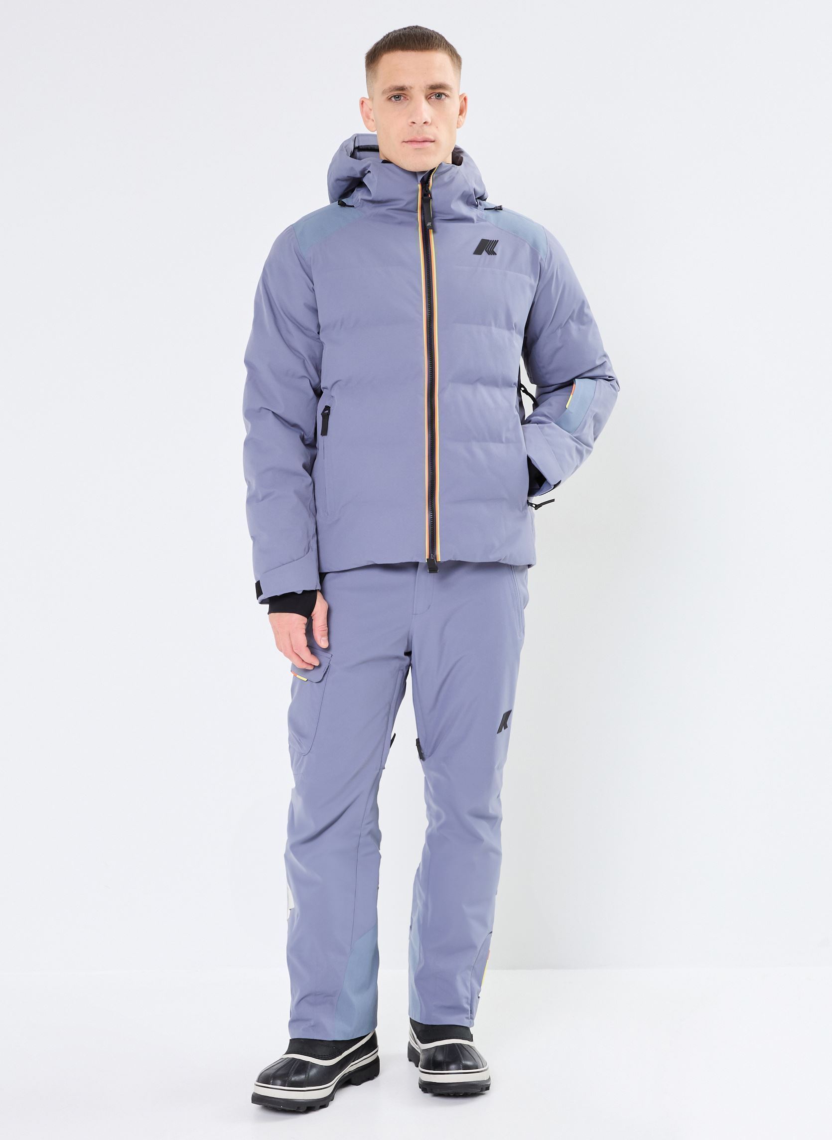Vestes Meribel - Ski homme bleu K-Way Vestes Meribel - Ski homme bleu GREY BLUE AVION