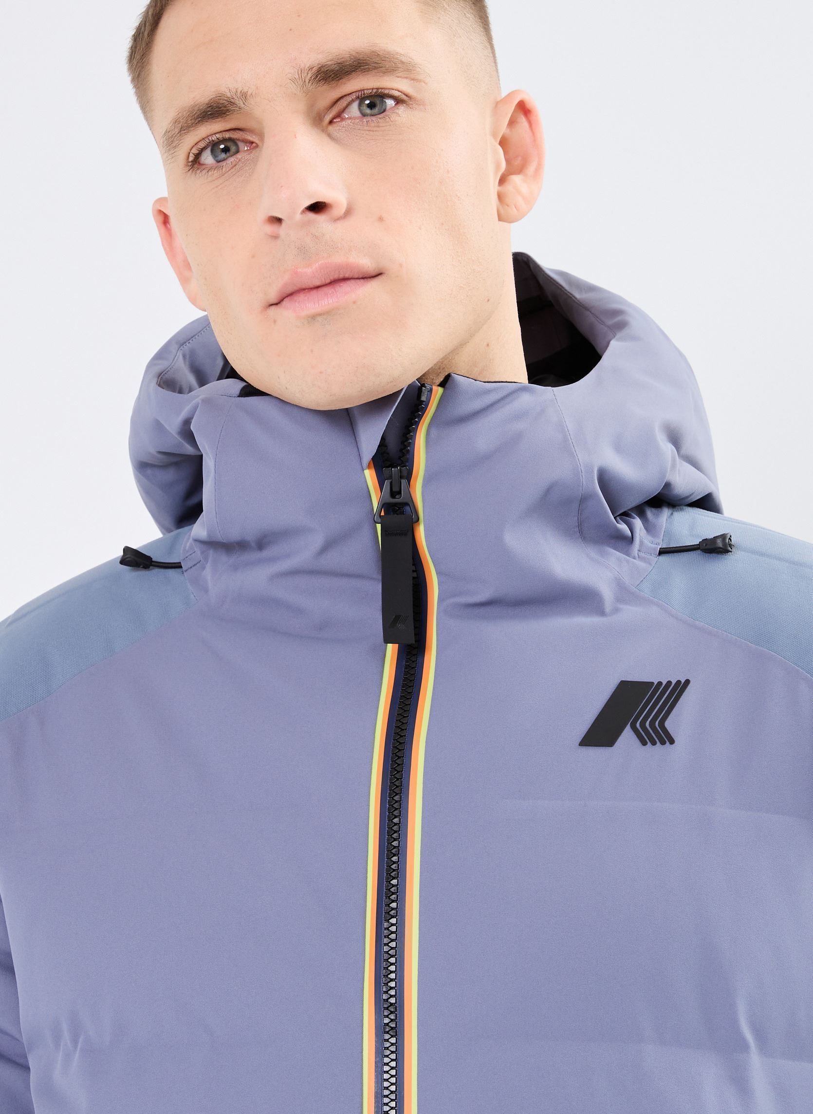 Vestes Meribel - Ski homme bleu K-Way Vestes Meribel - Ski homme bleu GREY BLUE AVION