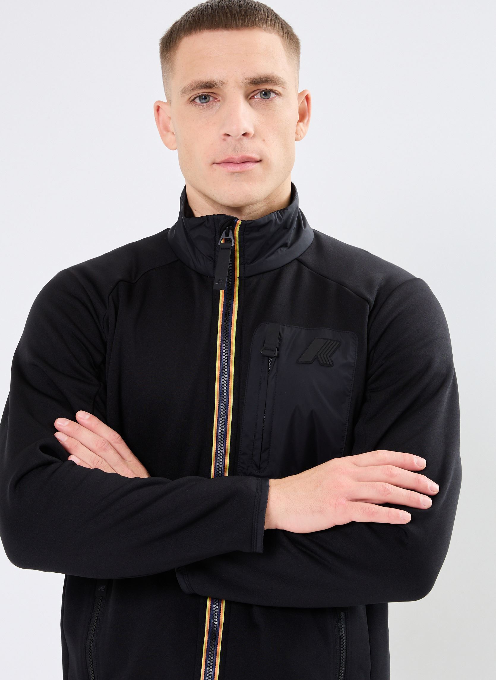Jacken Lecrey - Ski herren schwarz K-Way Jacken Lecrey - Ski herren schwarz BLACK PURE