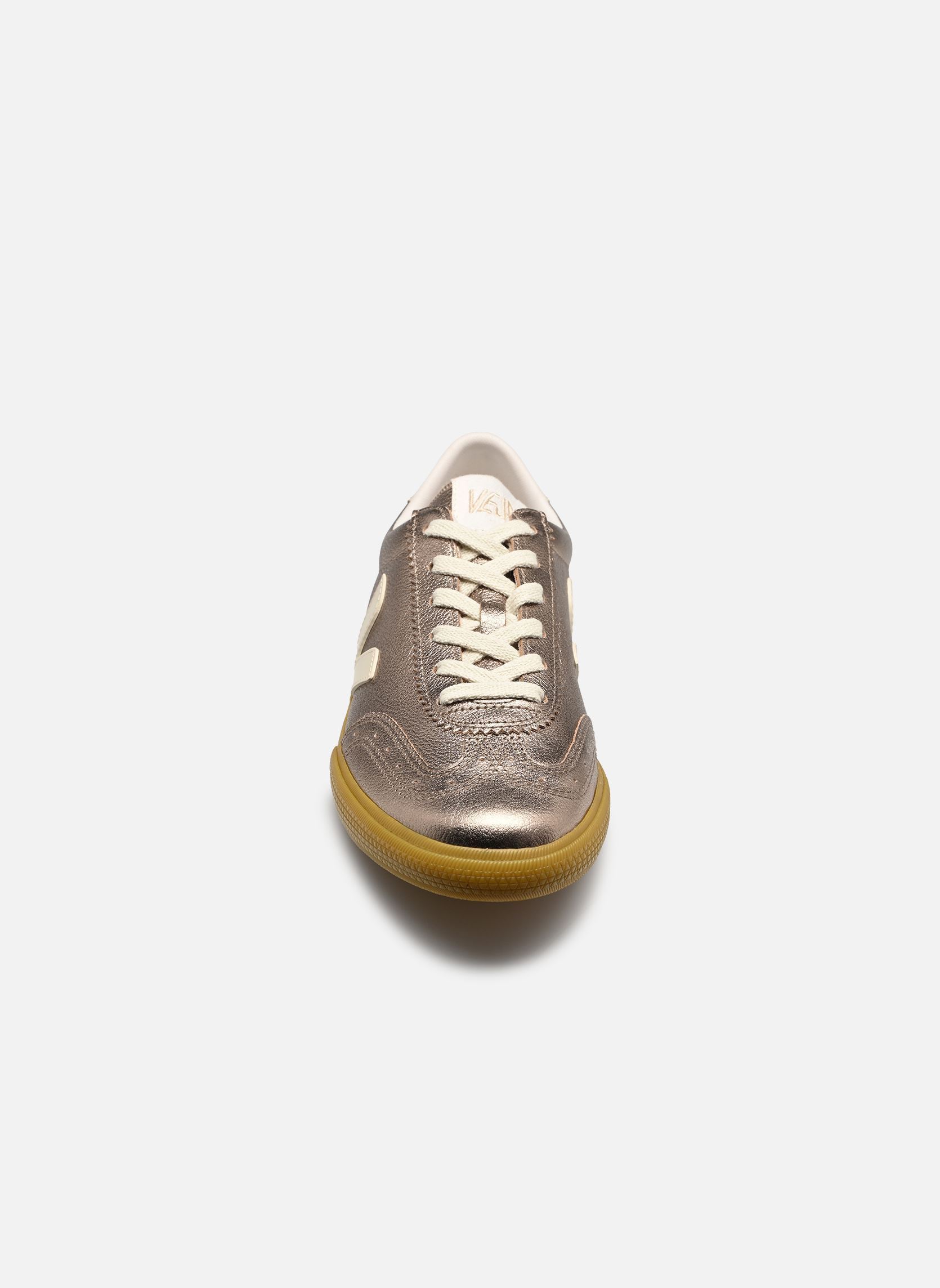 Baskets basses VOLLEY O.T. LEATHER femme or et bronze Veja Baskets basses VOLLEY O.T. LEATHER femme or et bronze BRONZE_PIERRE