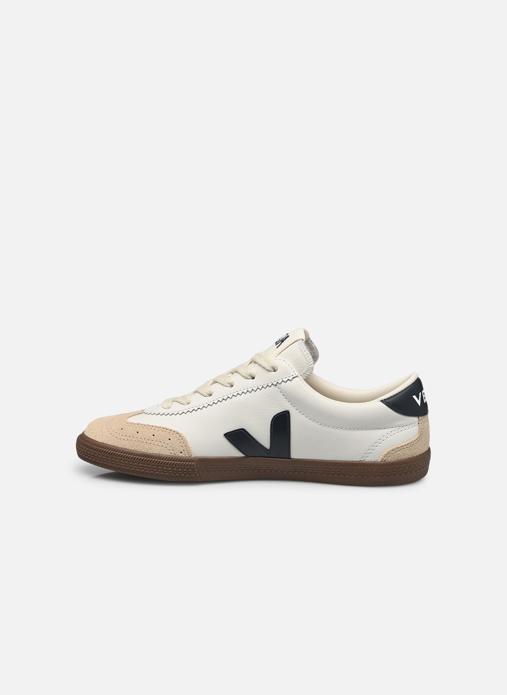 Baskets VOLLEY O.T. LEATHER blanc Veja Baskets VOLLEY O.T. LEATHER blanc WHITE_NAUTICO_BARK