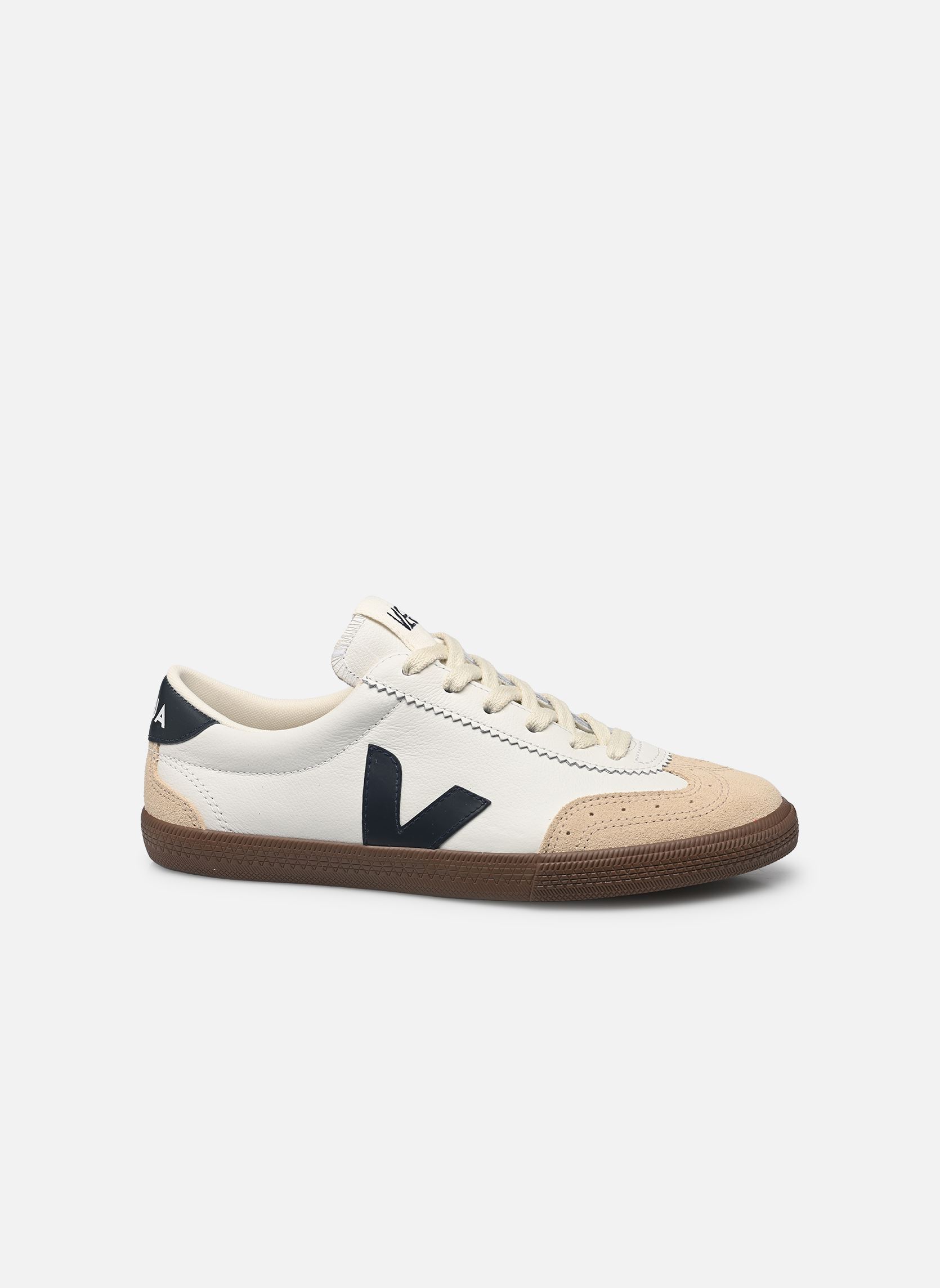 Baskets VOLLEY O.T. LEATHER blanc Veja Baskets VOLLEY O.T. LEATHER blanc WHITE_NAUTICO_BARK
