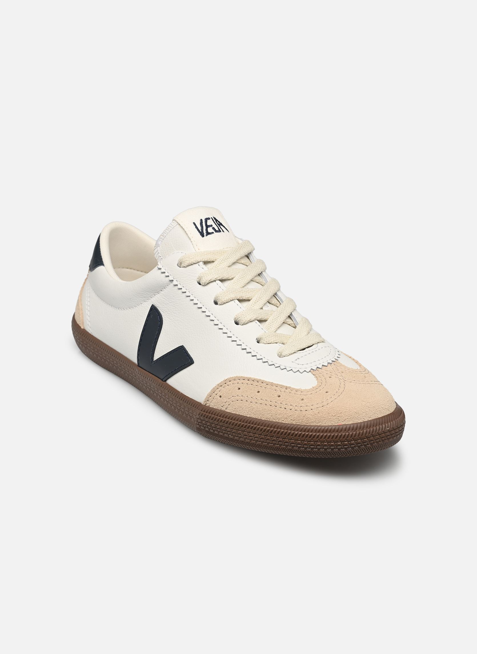 Baskets VOLLEY O.T. LEATHER blanc Veja Baskets VOLLEY O.T. LEATHER blanc WHITE_NAUTICO_BARK