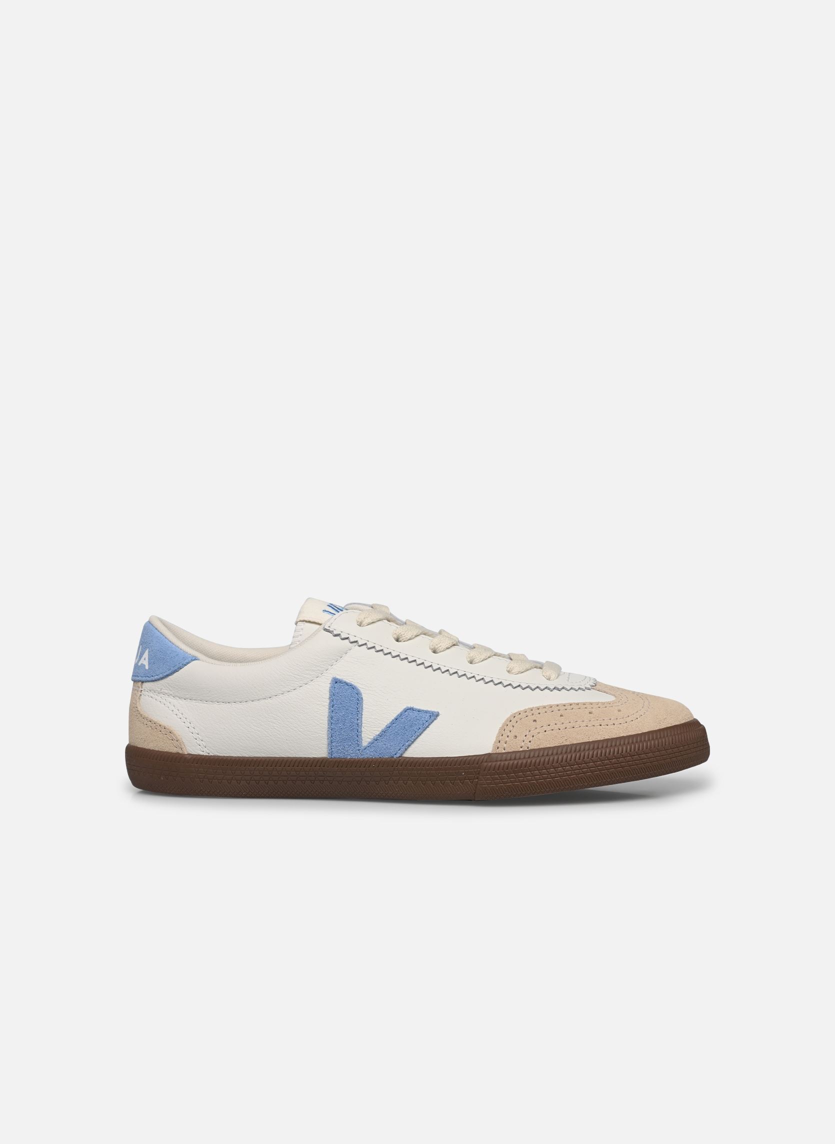 Baskets VOLLEY O.T. LEATHER femme bleu Veja Baskets VOLLEY O.T. LEATHER femme bleu WHITE_AQUA_BARK