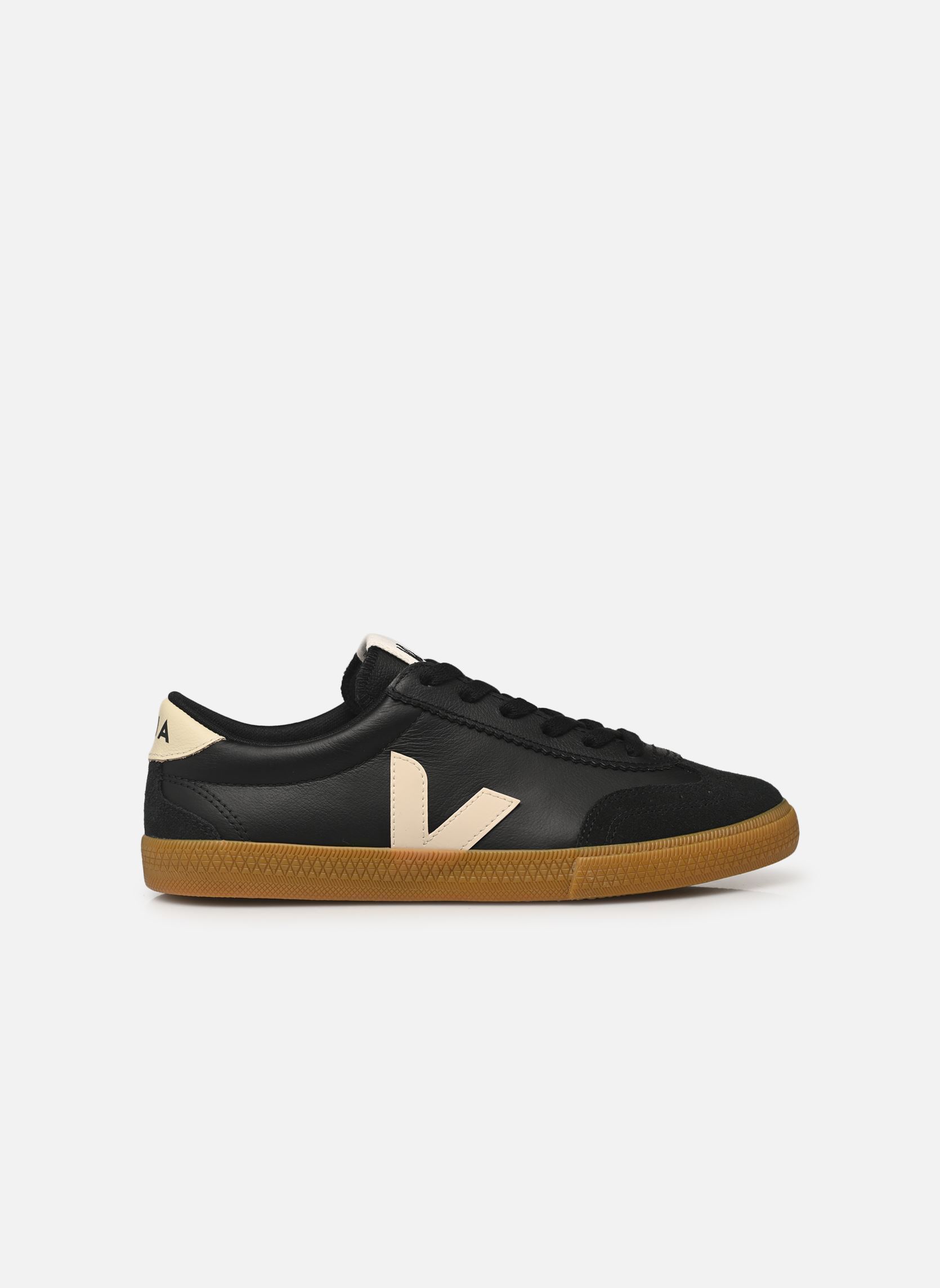 Sneaker VOLLEY O.T. LEATHER schwarz Veja Sneaker VOLLEY O.T. LEATHER schwarz BLACK_PIERRE
