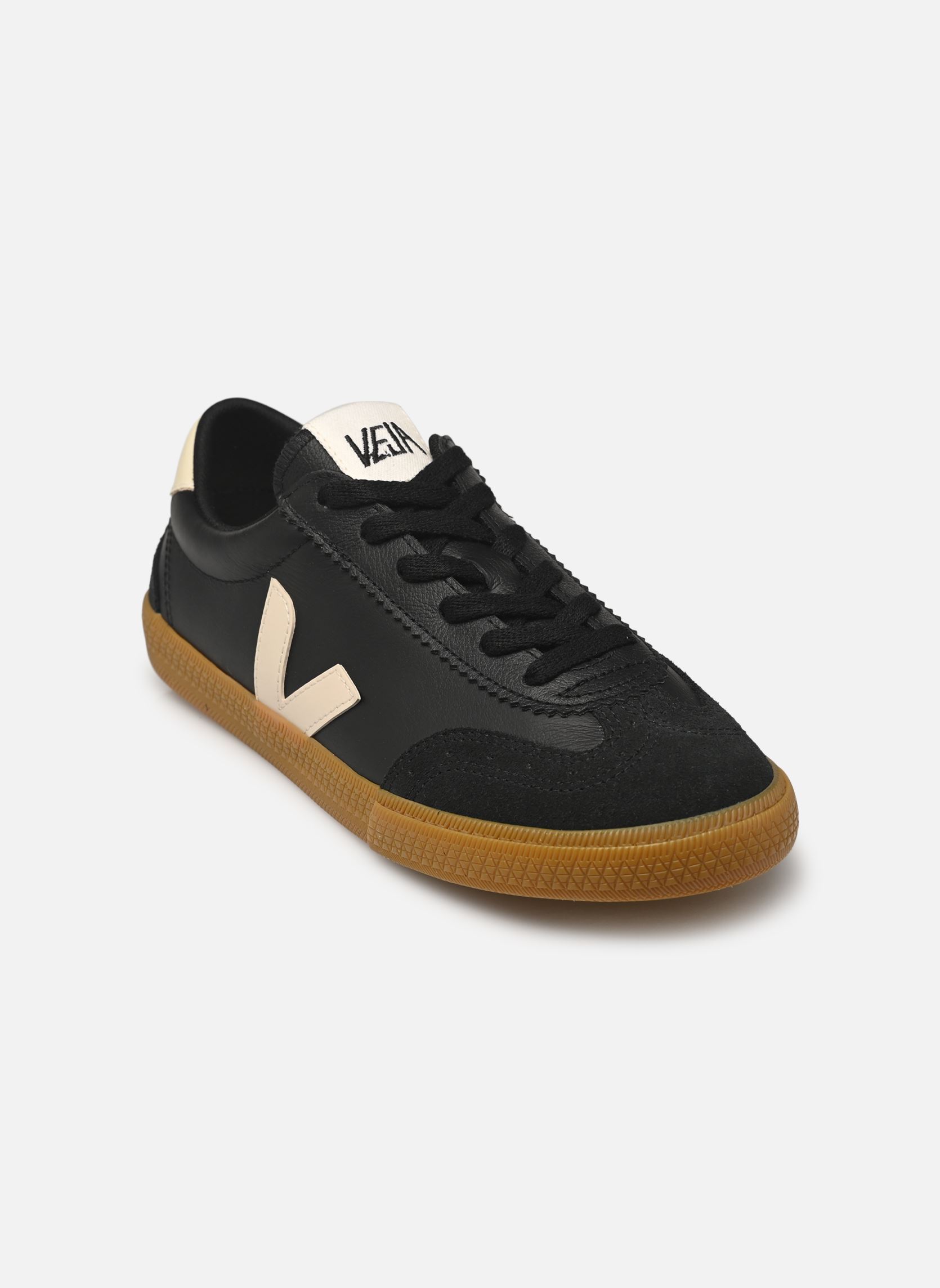 Sneaker VOLLEY O.T. LEATHER schwarz Veja Sneaker VOLLEY O.T. LEATHER schwarz BLACK_PIERRE