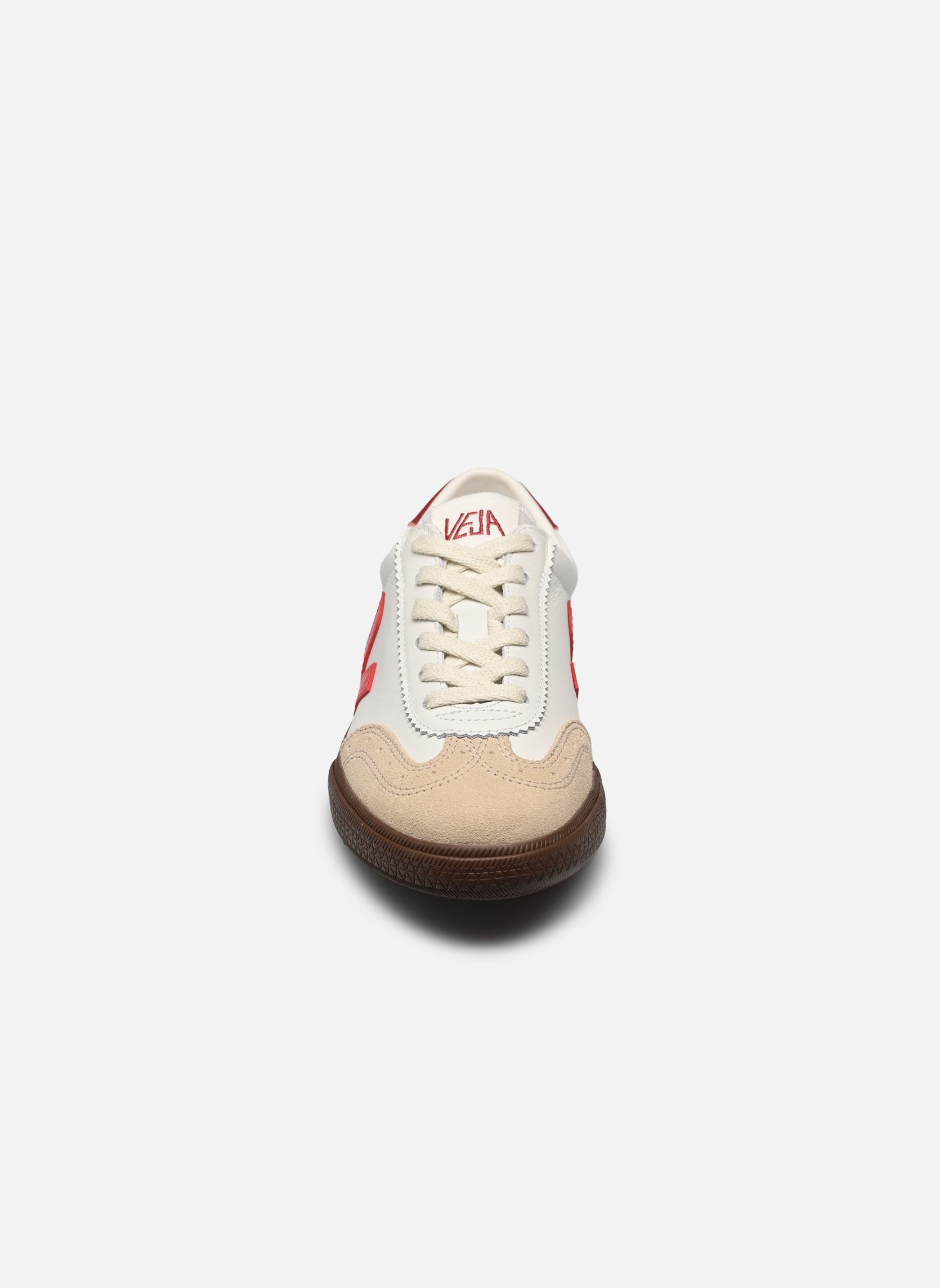 Baskets VOLLEY O.T. LEATHER femme blanc Veja Baskets VOLLEY O.T. LEATHER femme blanc WHITE_PEKIN_BARK