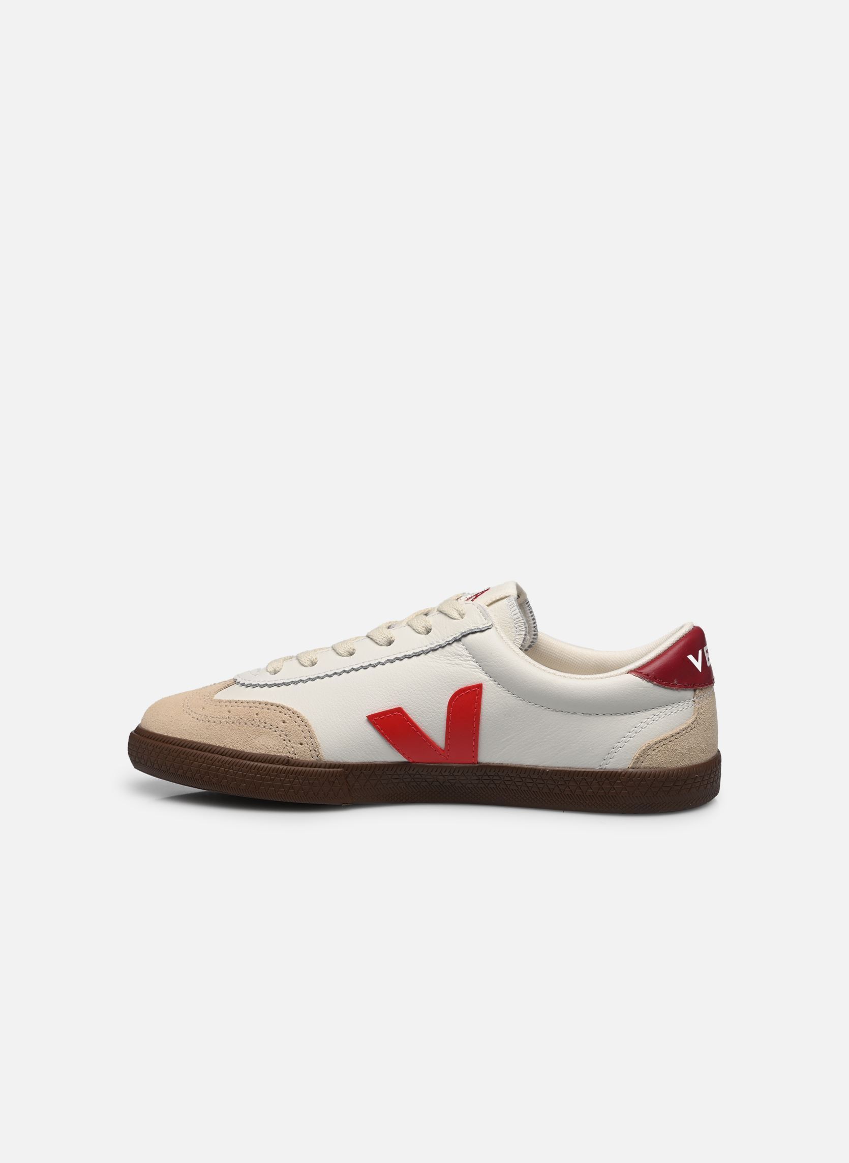 Baskets VOLLEY O.T. LEATHER femme blanc Veja Baskets VOLLEY O.T. LEATHER femme blanc WHITE_PEKIN_BARK