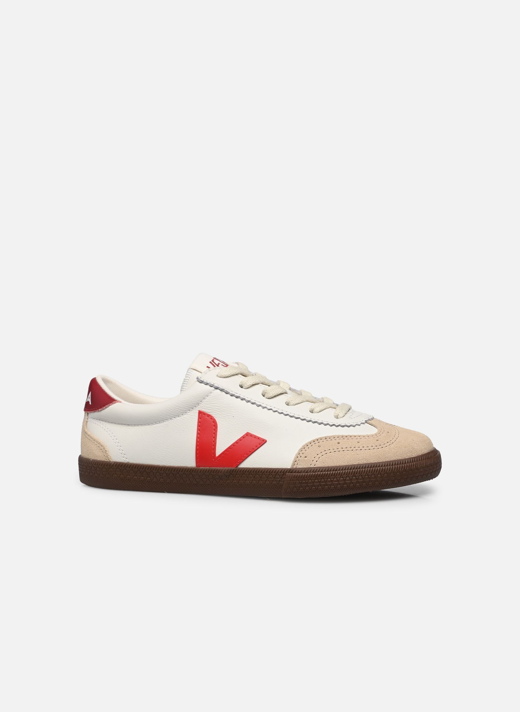 Baskets VOLLEY O.T. LEATHER femme blanc Veja Baskets VOLLEY O.T. LEATHER femme blanc WHITE_PEKIN_BARK