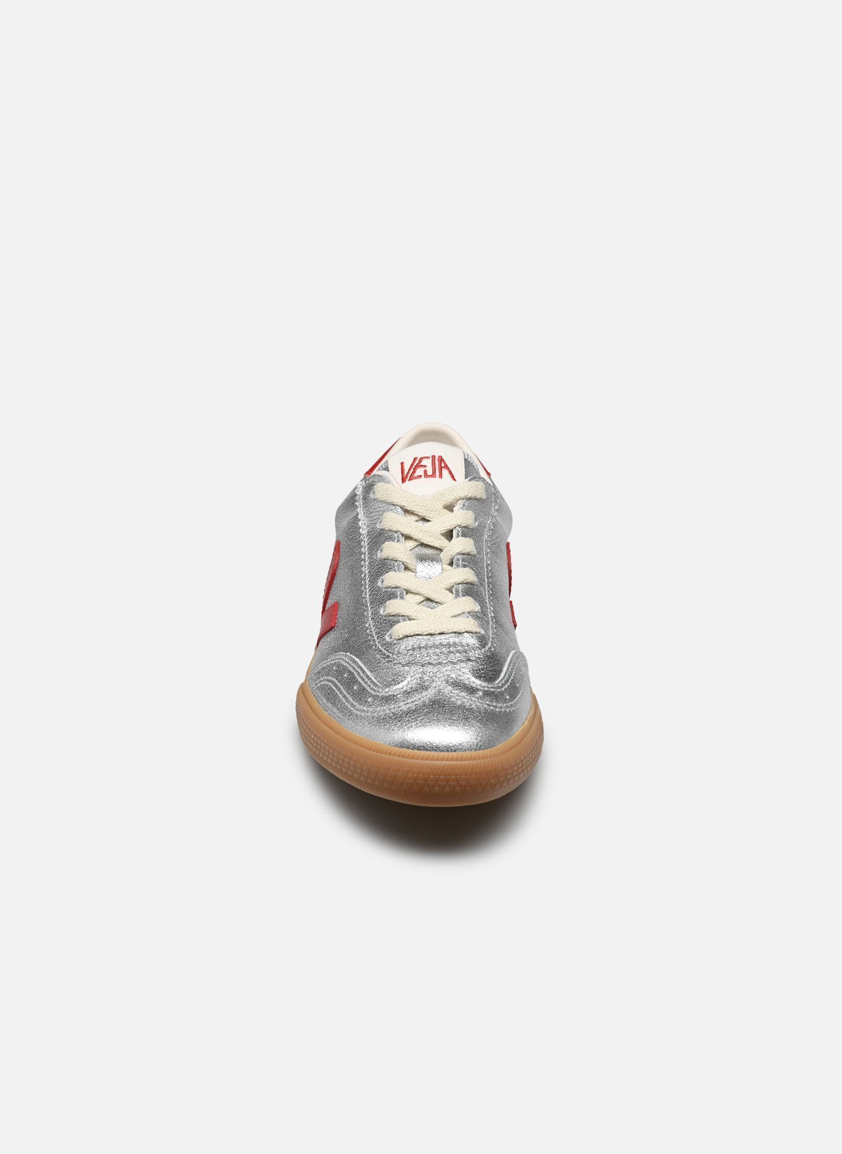 Baskets VOLLEY O.T. LEATHER femme argent Veja Baskets VOLLEY O.T. LEATHER femme argent SILVER_PEPPER