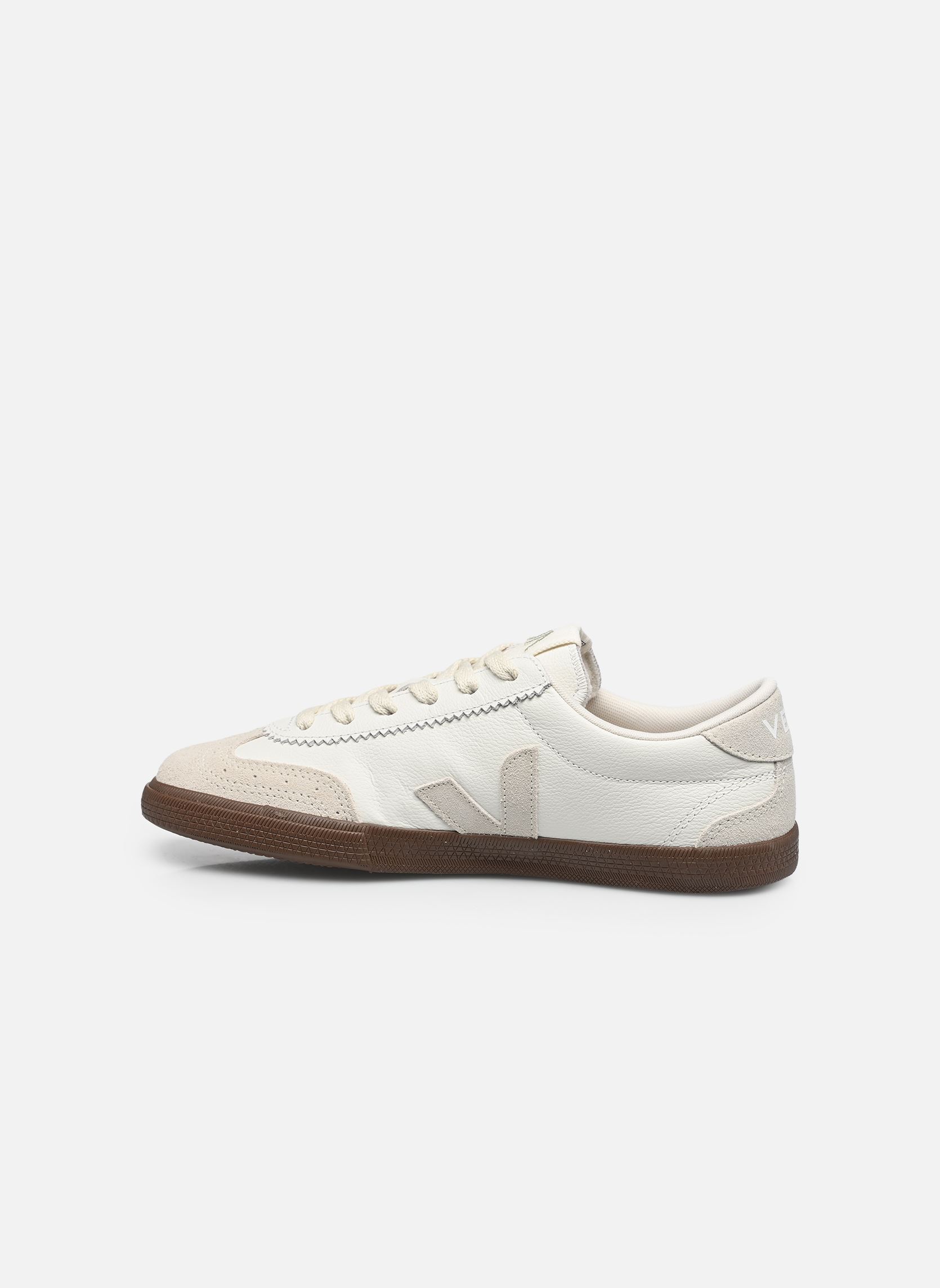 Baskets VOLLEY O.T. LEATHER femme blanc Veja Baskets VOLLEY O.T. LEATHER femme blanc WHITE_NATURAL_BARK