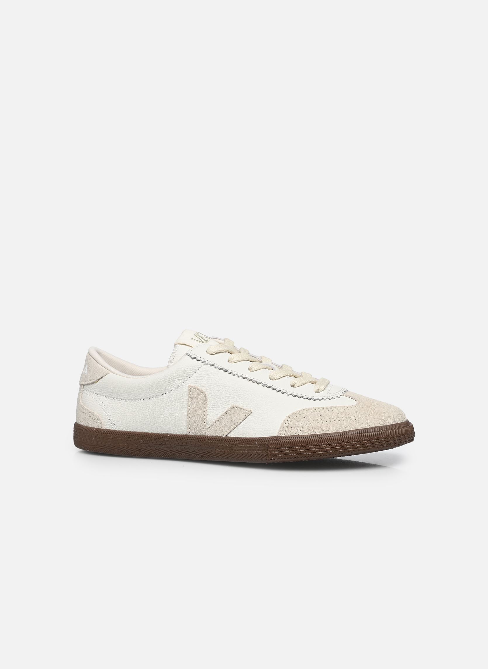 Baskets VOLLEY O.T. LEATHER femme blanc Veja Baskets VOLLEY O.T. LEATHER femme blanc WHITE_NATURAL_BARK