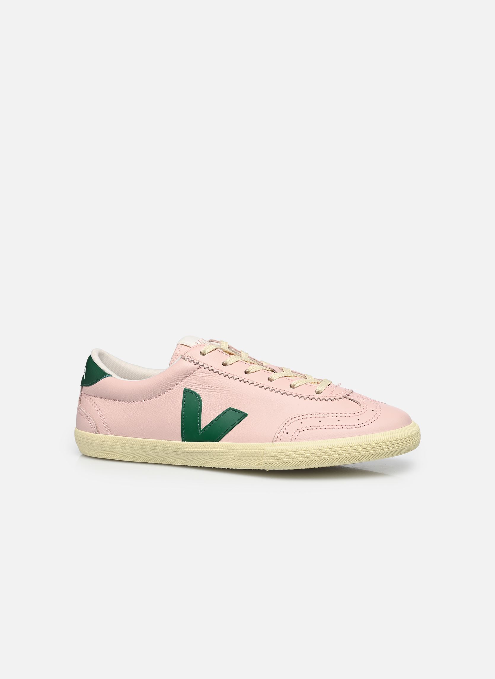 Baskets VOLLEY O.T. LEATHER femme rose Veja Baskets VOLLEY O.T. LEATHER femme rose PETALE_GOLF_CALCAIRE