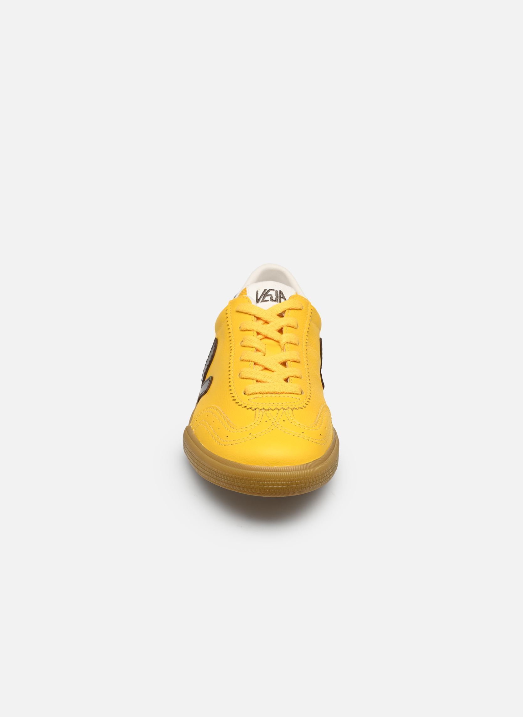Baskets VOLLEY O.T. LEATHER femme jaune Veja Baskets VOLLEY O.T. LEATHER femme jaune SUNSHINE_EAGLE_NATURAL