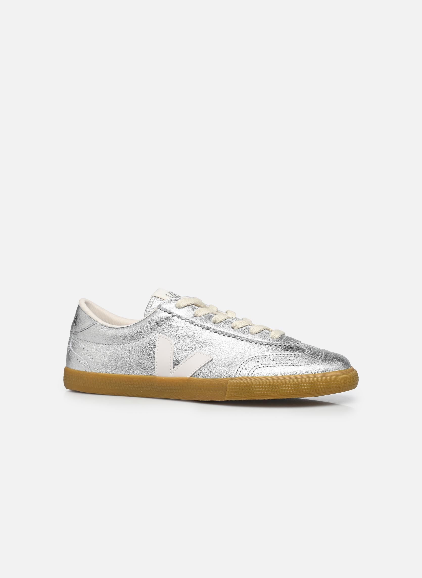 Baskets VOLLEY O.T. LEATHER femme argent Veja Baskets VOLLEY O.T. LEATHER femme argent SILVER_WHITE_NATURAL
