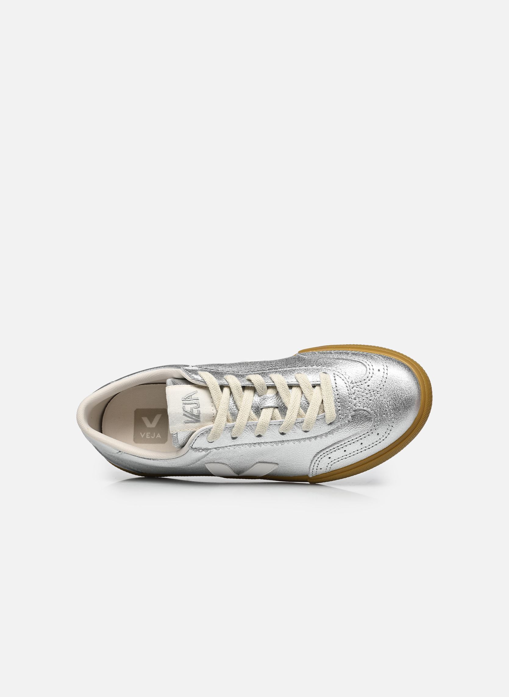 Baskets VOLLEY O.T. LEATHER femme argent Veja Baskets VOLLEY O.T. LEATHER femme argent SILVER_WHITE_NATURAL