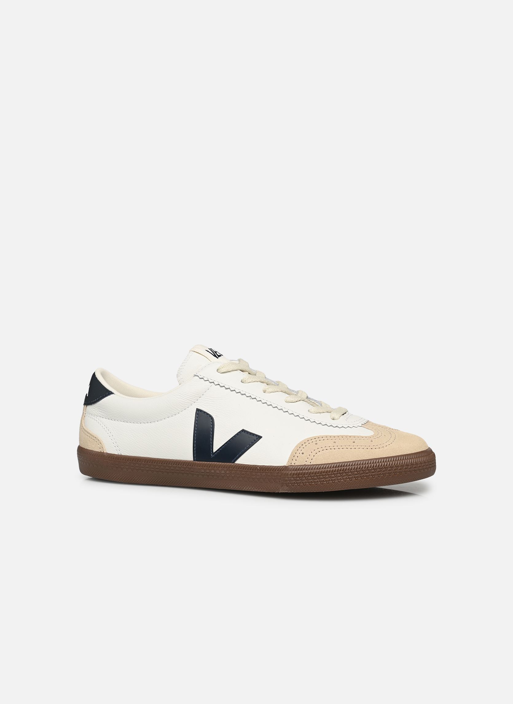 Baskets VOLLEY O.T. LEATHER M homme blanc Veja Baskets VOLLEY O.T. LEATHER M homme blanc WHITE_NAUTICO_BARK