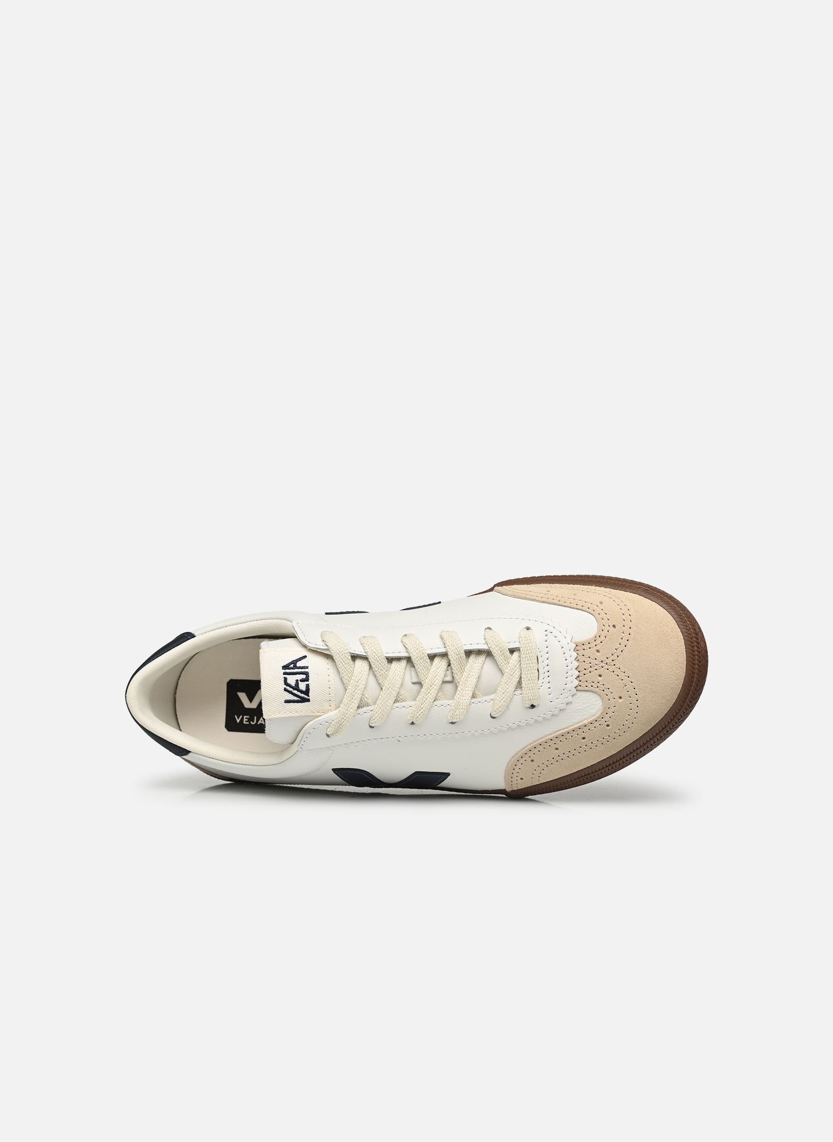 Baskets VOLLEY O.T. LEATHER M homme blanc Veja Baskets VOLLEY O.T. LEATHER M homme blanc WHITE_NAUTICO_BARK
