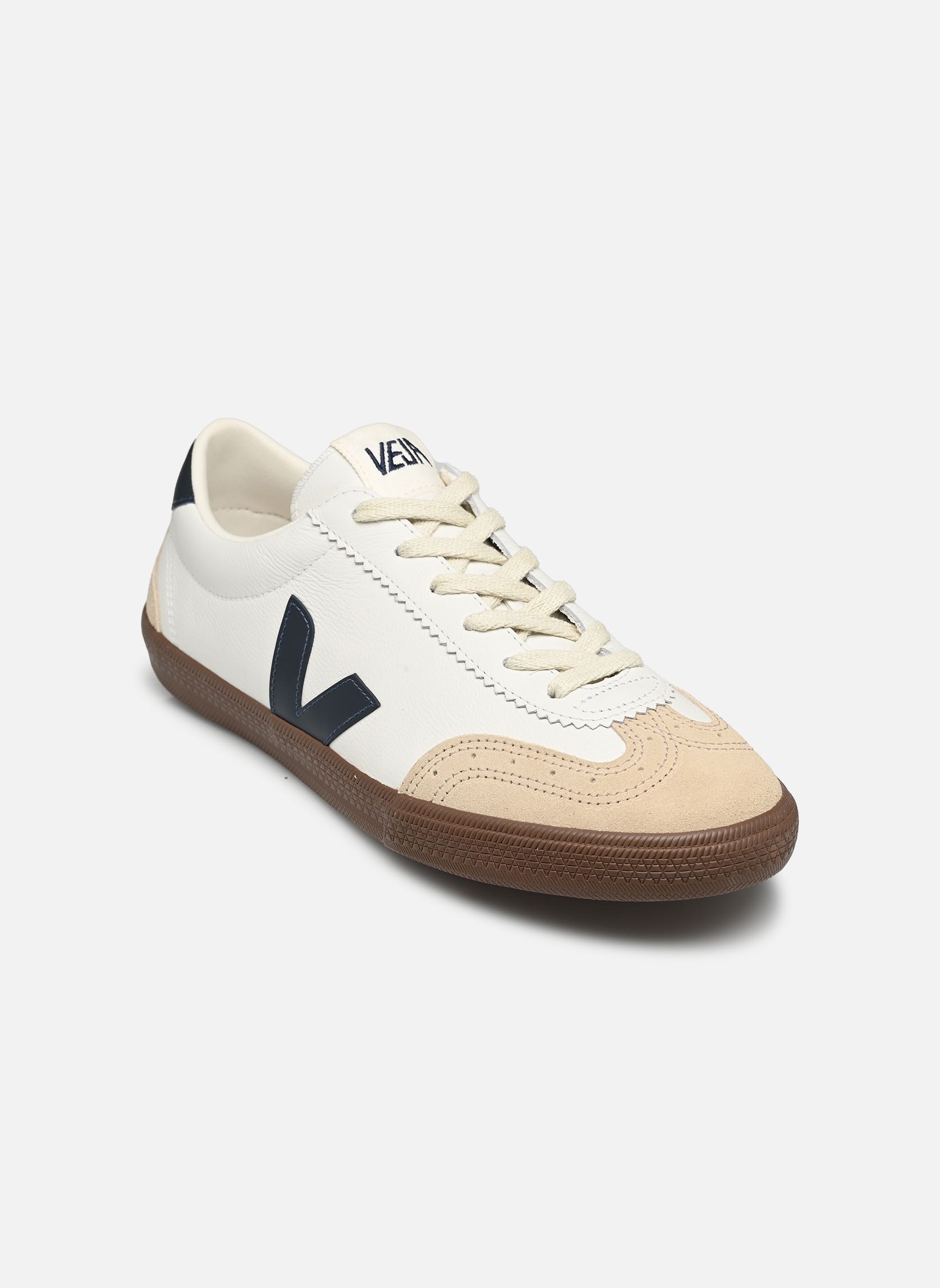 Baskets VOLLEY O.T. LEATHER M homme blanc Veja Baskets VOLLEY O.T. LEATHER M homme blanc WHITE_NAUTICO_BARK