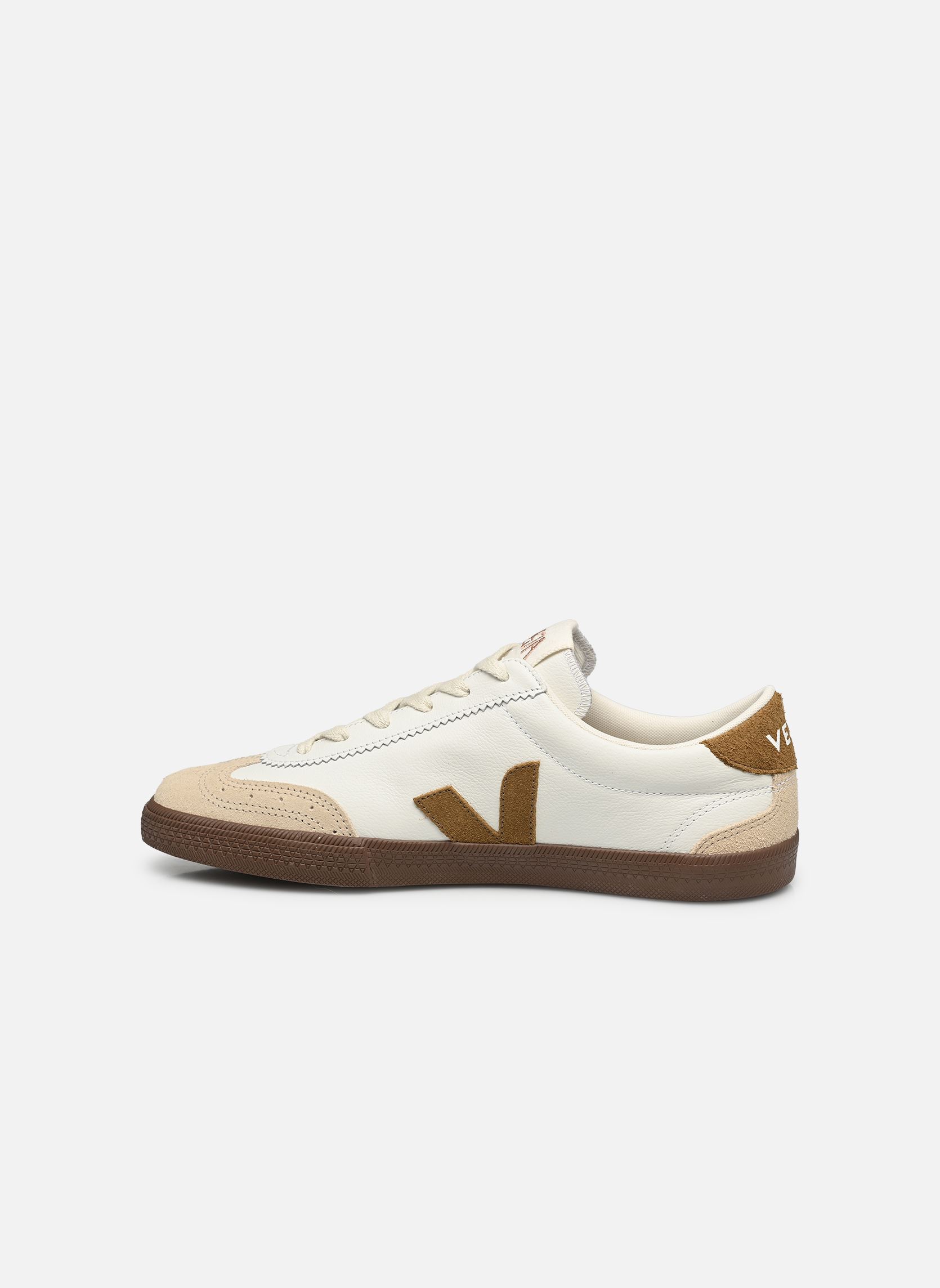 Baskets VOLLEY O.T. LEATHER M homme blanc Veja Baskets VOLLEY O.T. LEATHER M homme blanc WHITE_TENT_BARK