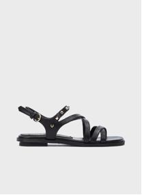 Sandales MAZZINI femme noir
