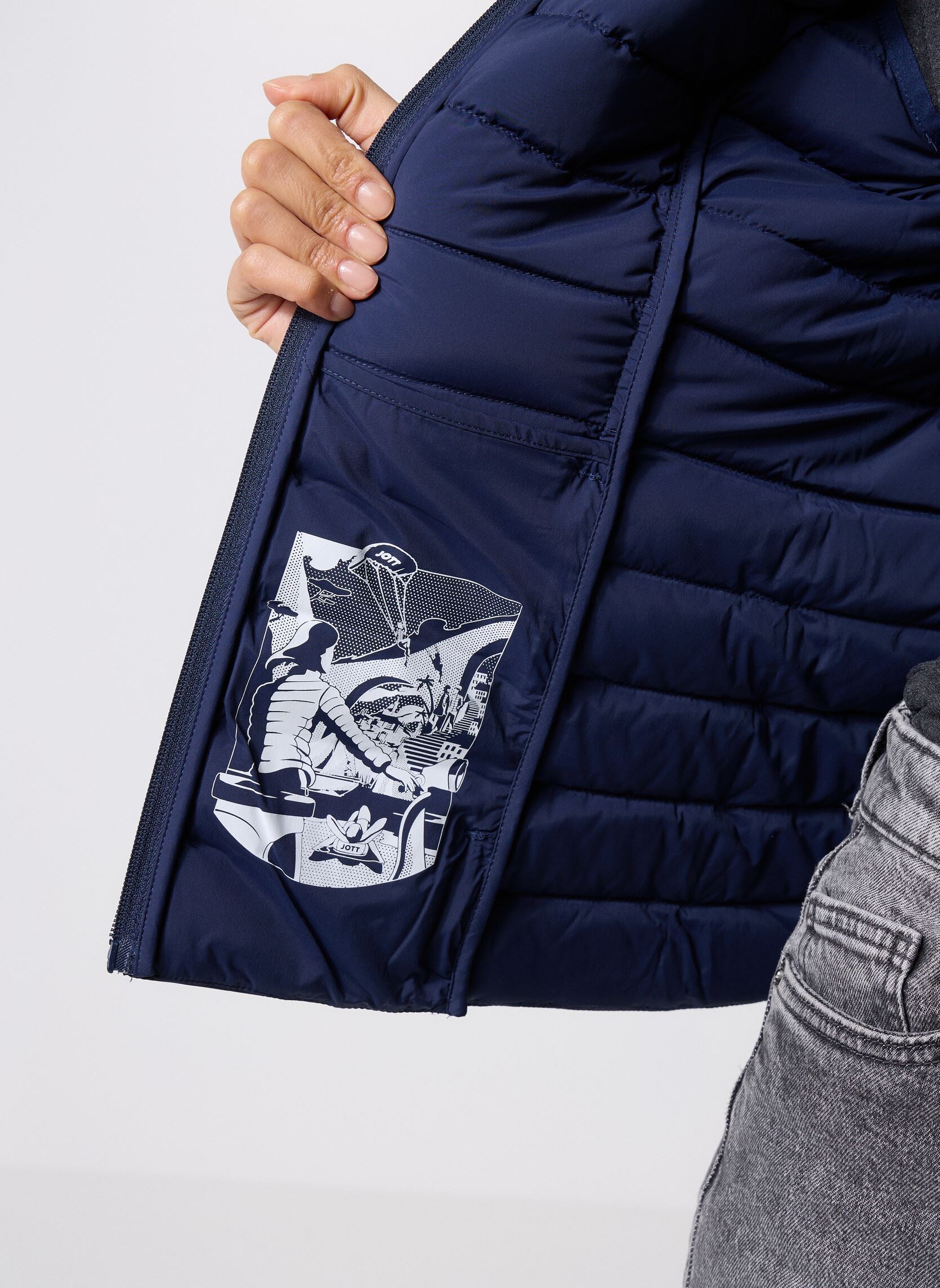 Daunenwesten Grenada damen blau JOTT Daunenwesten Grenada damen blau NAVY