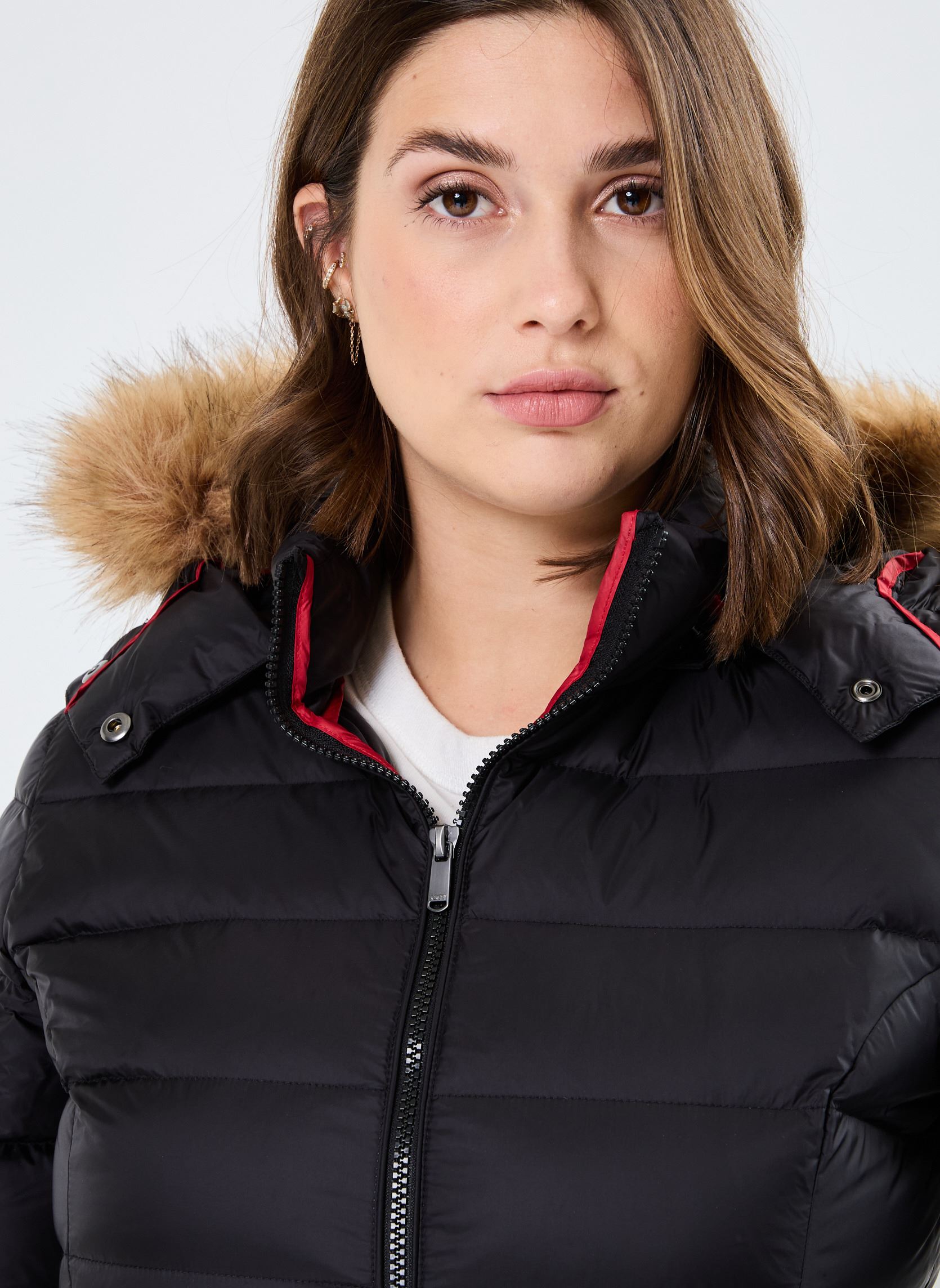 Doudounes Luxe femme noir JOTT Doudounes Luxe femme noir BLACK